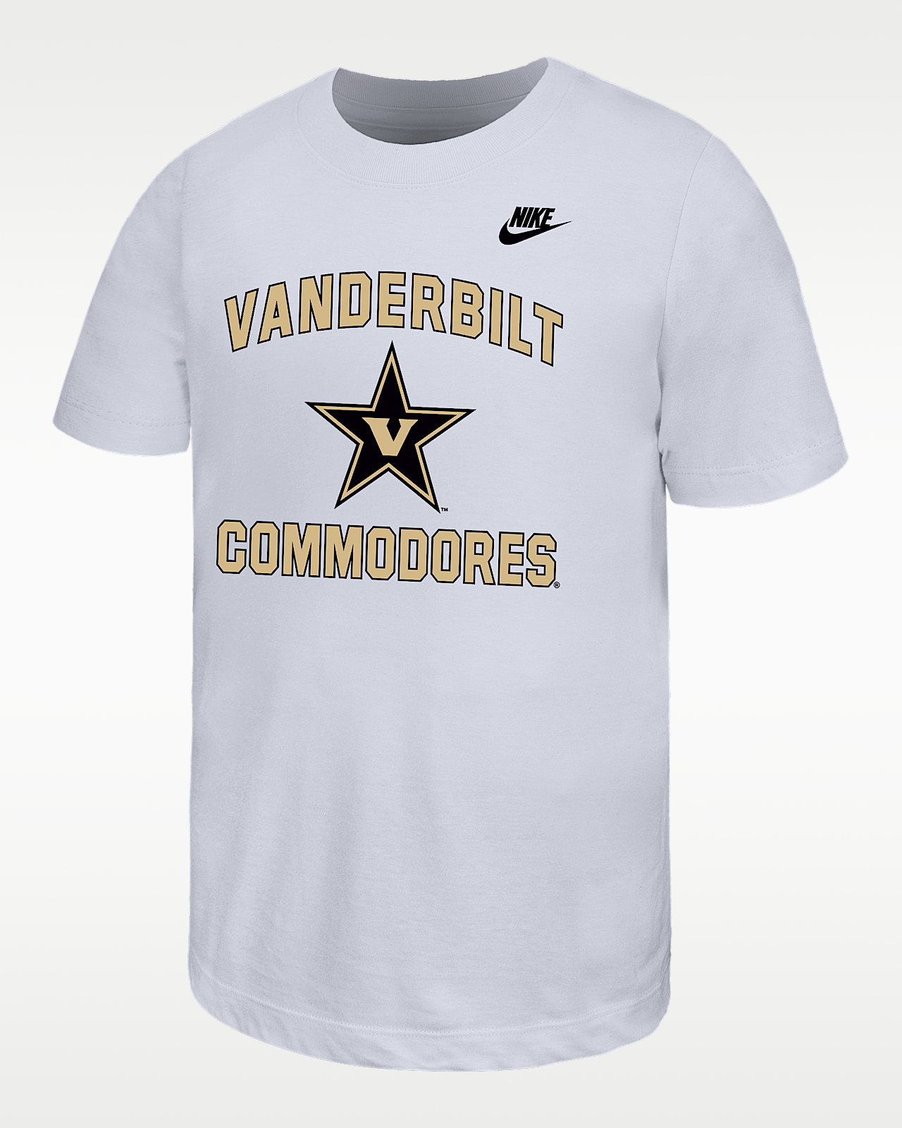 Детская футболка Vanderbilt Commodores Big Kids' Nike Football для футбола