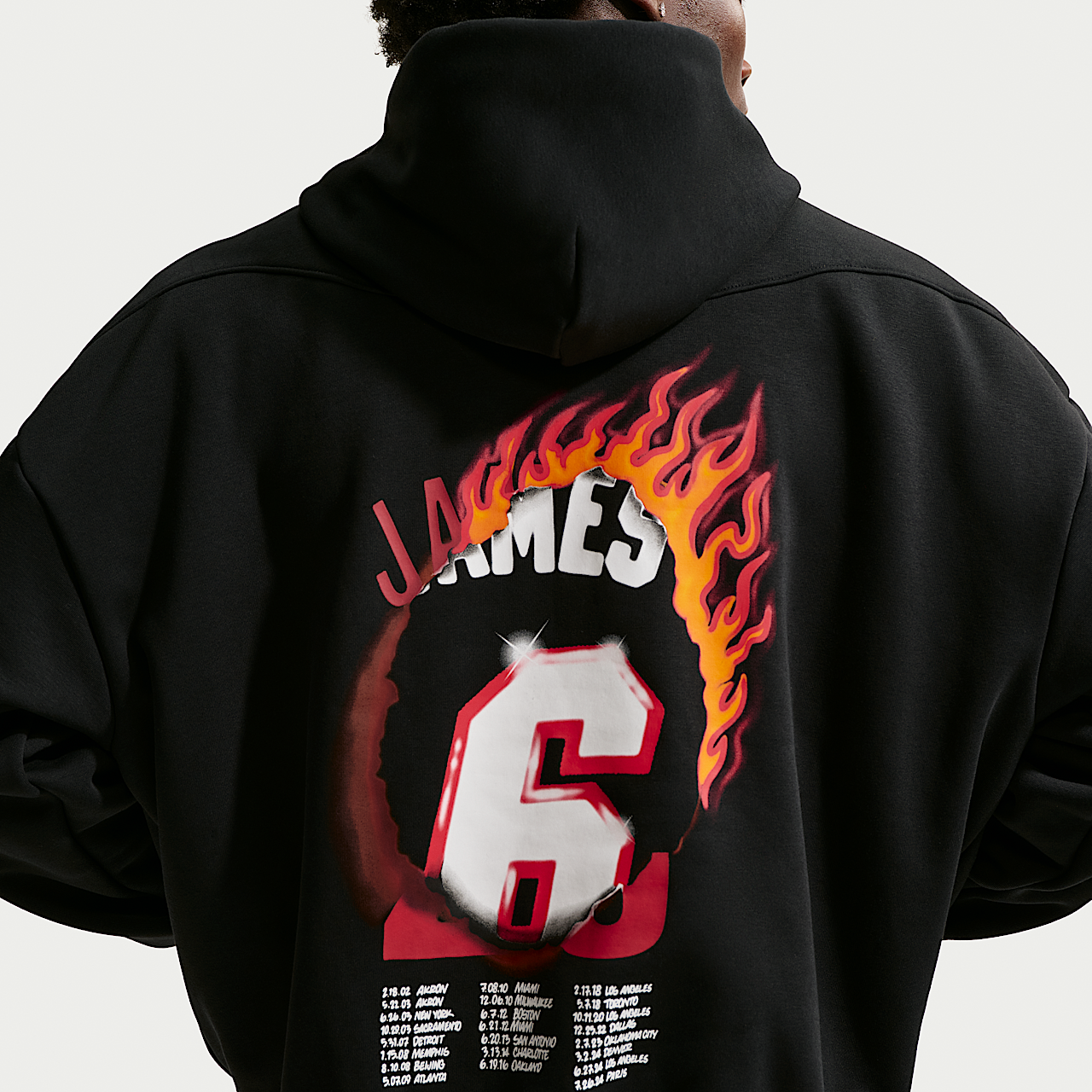 Nike LeBron sneaker Zwart