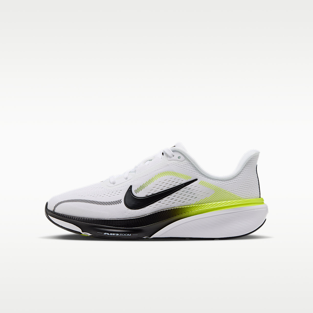 Nike Pegasus sneaker Wit/Lemon Venom/Wit/Zwart