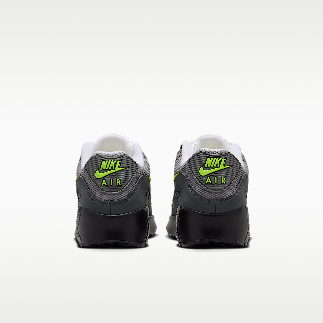 Nike Air Max sneaker Zwart/Anthracite/Light Charcoal/Neon Yellow