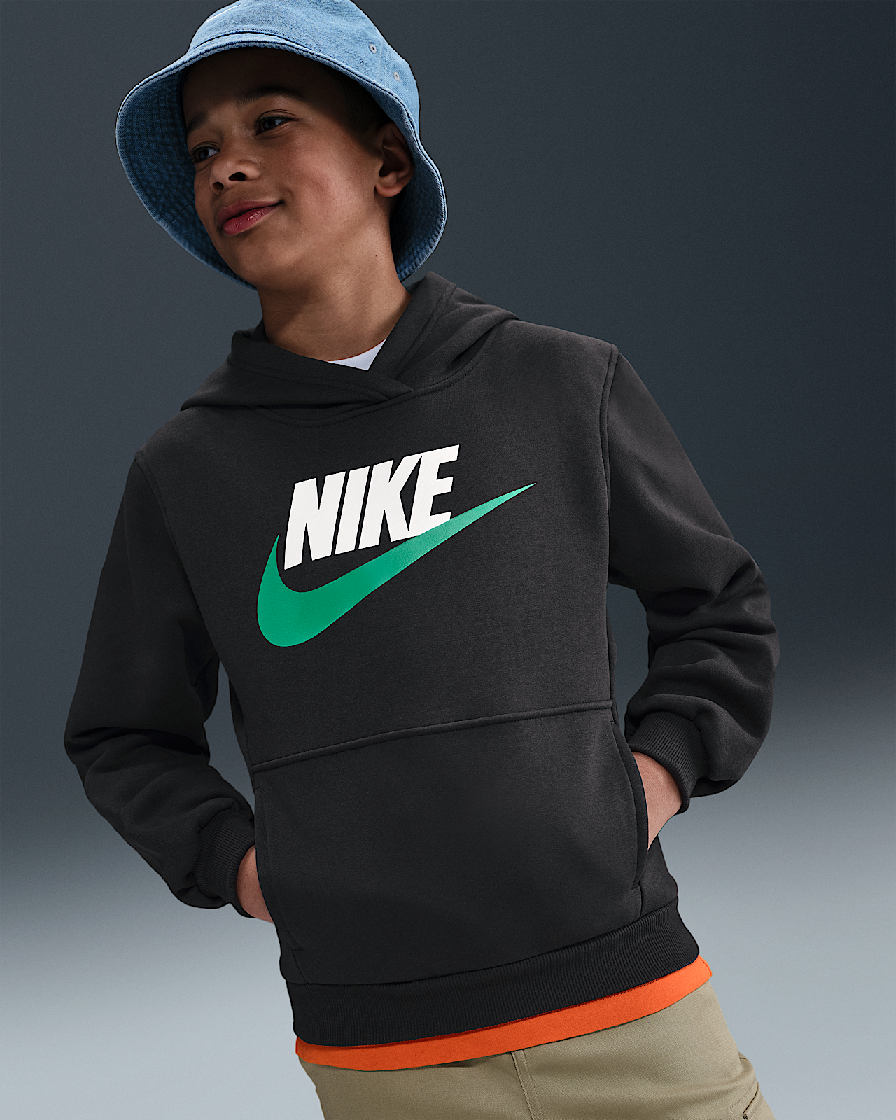 Детское худи Nike Sportswear Club Fleece Big Kids' Hoodie