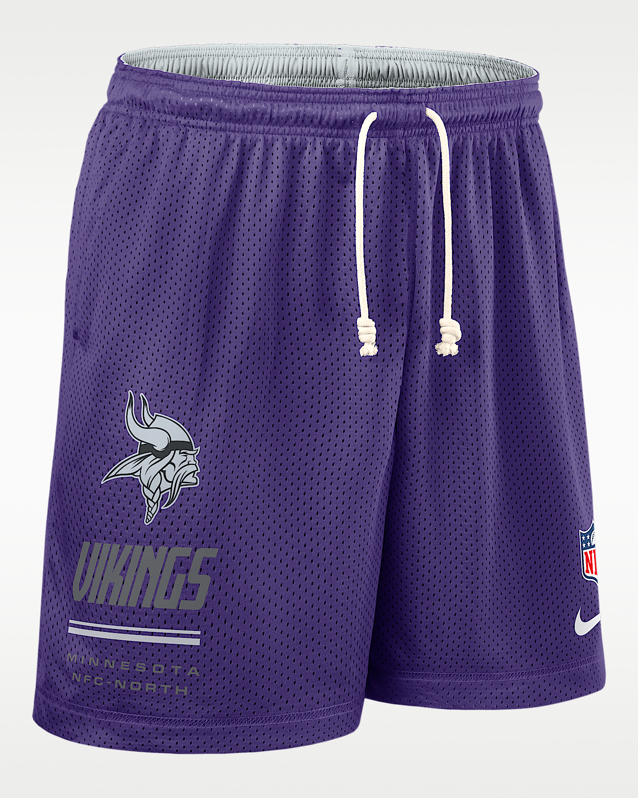 Мужские шорты Minnesota Vikings Sideline Reversible Nike Dri-FIT NFL Shorts