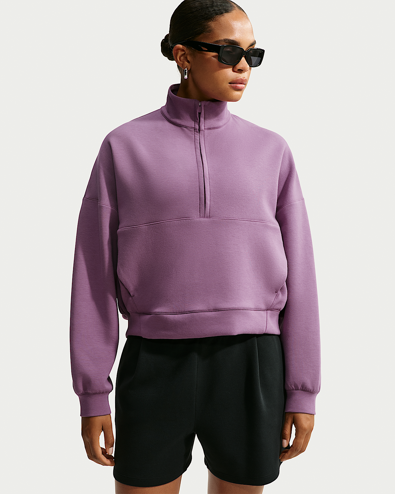 Женские  Nike 24.7 ImpossiblySoft Dri-FIT Oversized 1/2-Zip Top