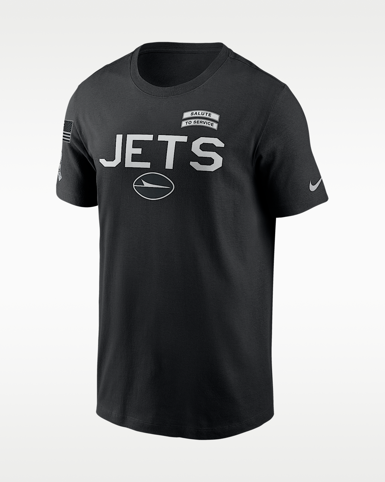 Мужская футболка New York Jets Salute to Service Sideline Nike Dri-FIT NFL