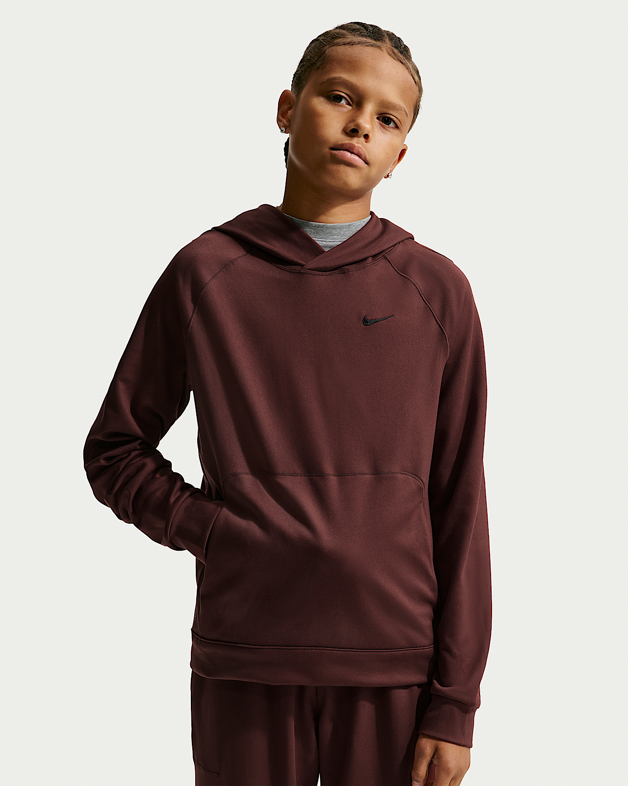 Детское худи Nike Primary Nanoknit Big Kids' (Boys') Dri-FIT UV Protection Pullover Hoodie