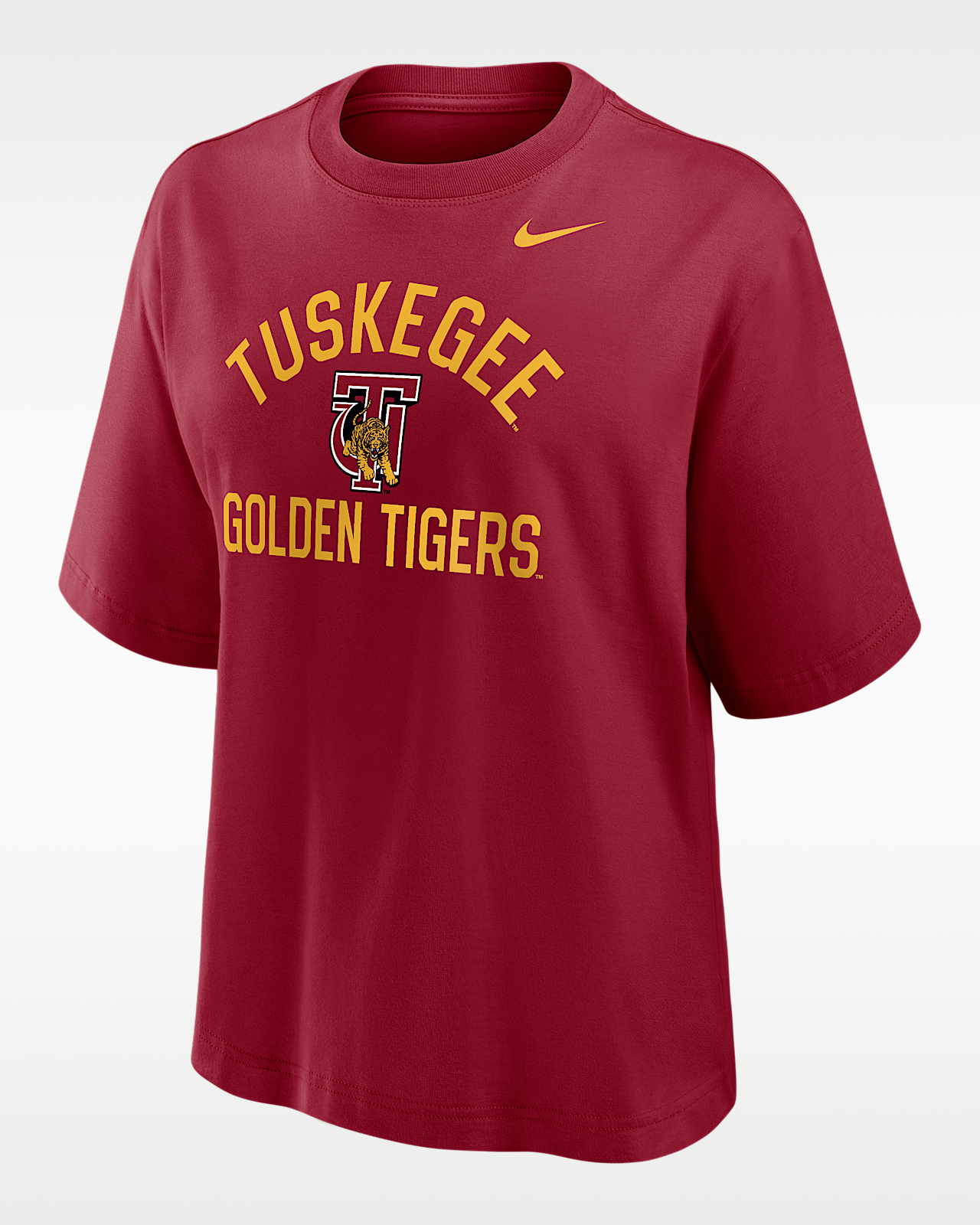 Женская футболка Nike College (Tuskegee University) Boxy