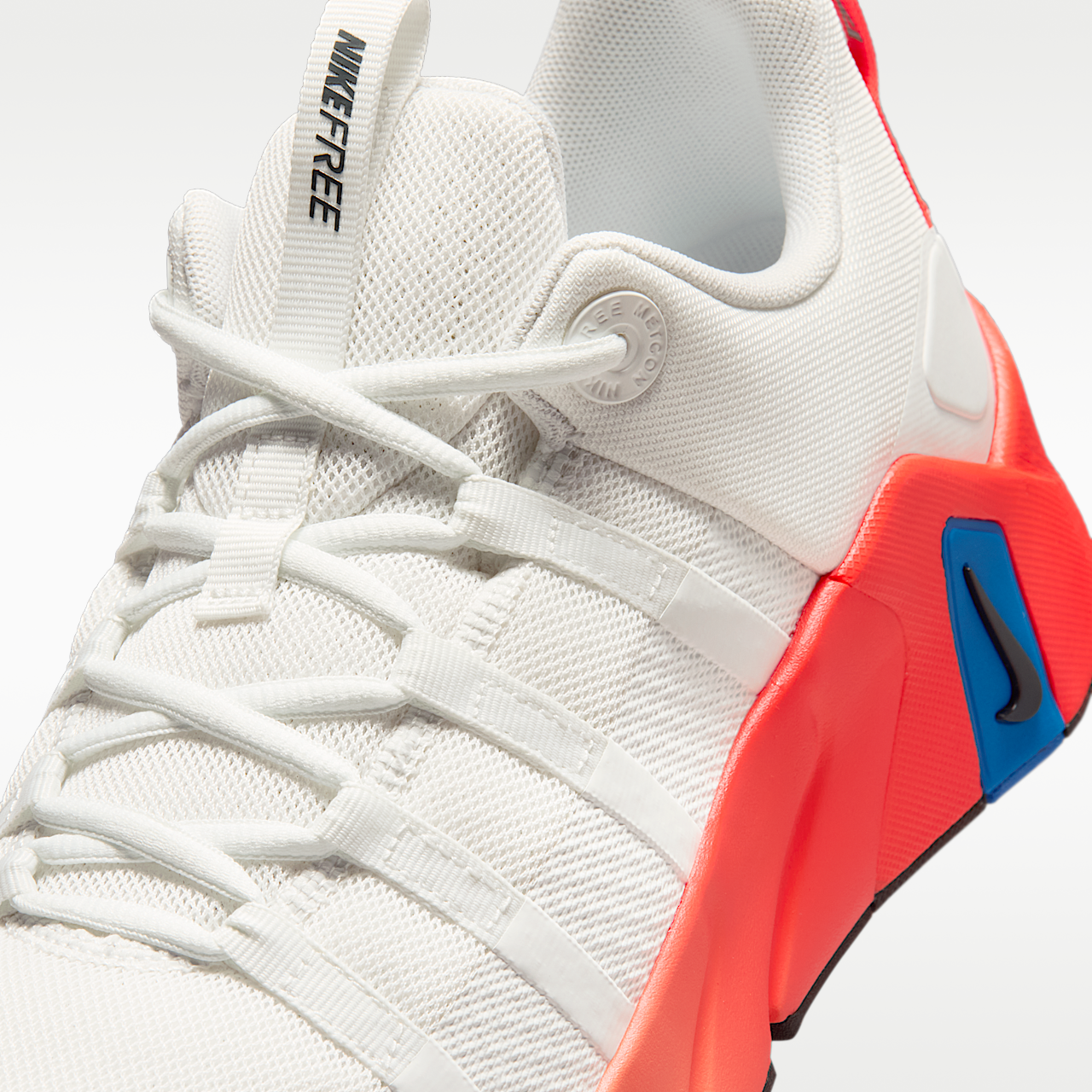 Nike Free sneaker Summit White/Bright Crimson/Orange Pulse/Anthracite