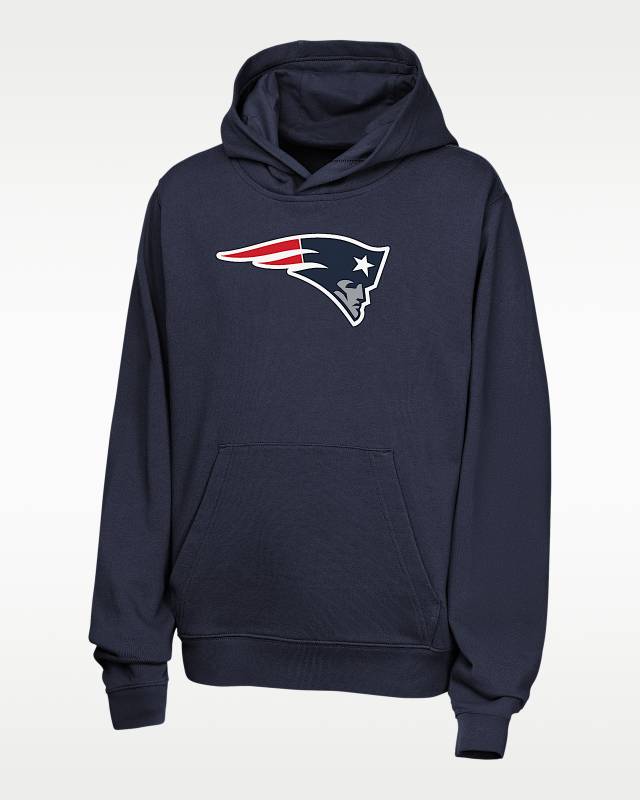 Детское худи Drake Maye New England Patriots Big Kids' Nike NFL Pullover Hoodie