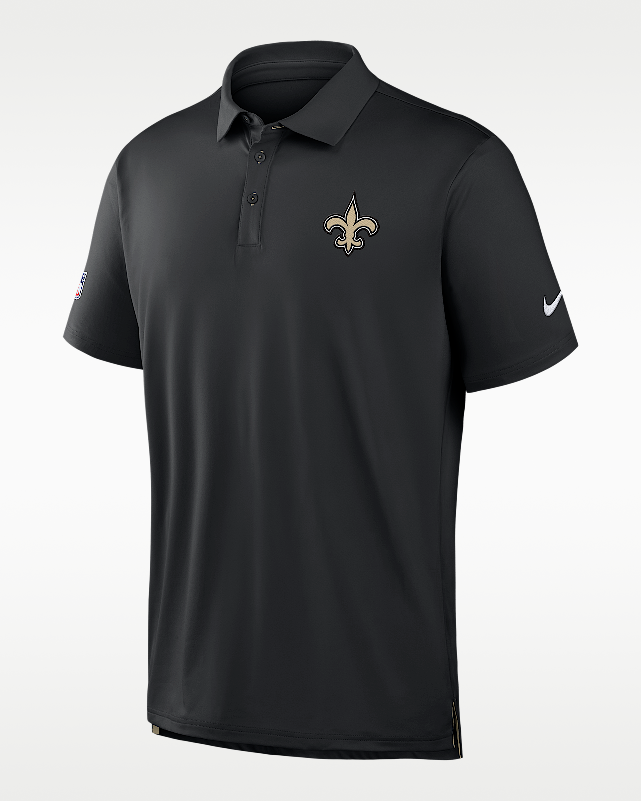 Мужские  New Orleans Saints Tour Nike Dri-FIT NFL Polo