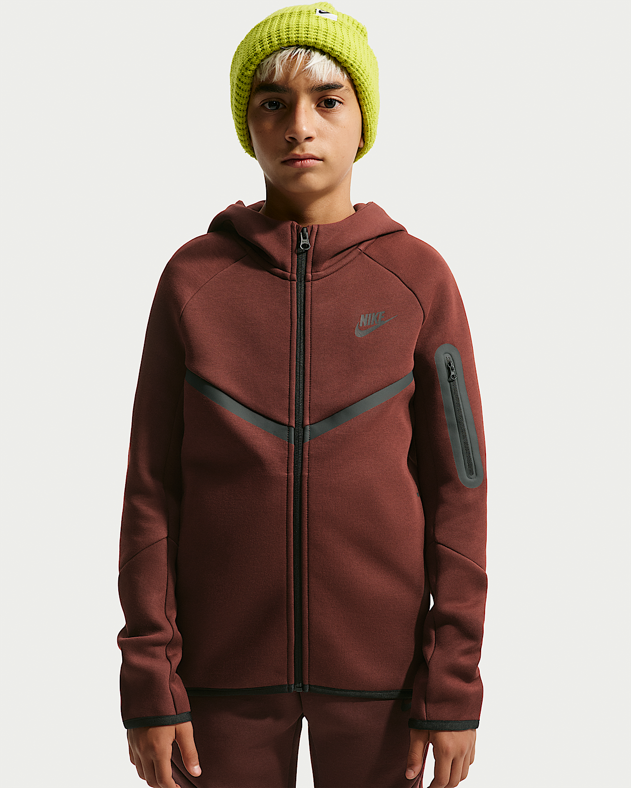 Детское худи Nike Sportswear Tech Fleece Big Kids' Full-Zip Hoodie