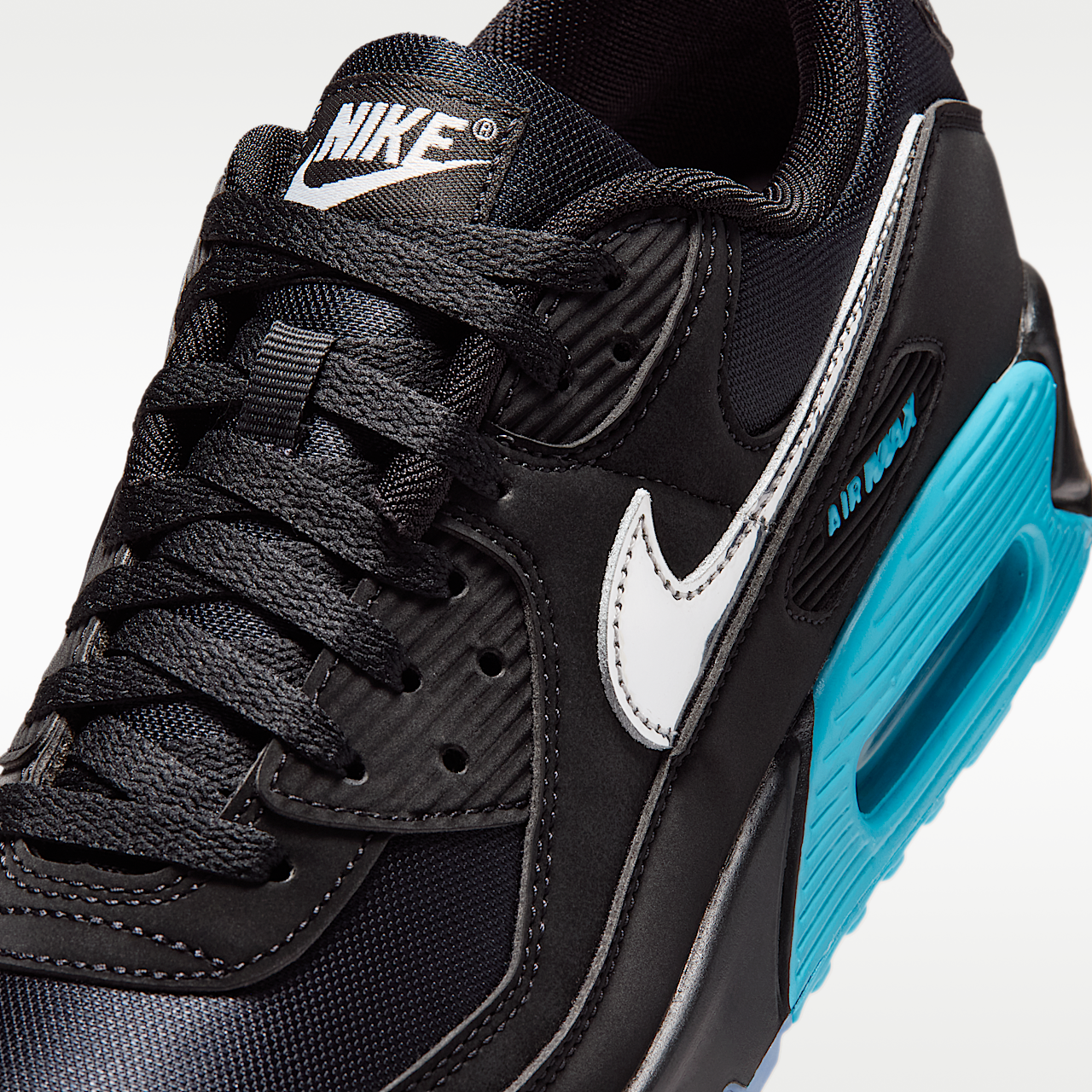 Nike Air Max sneaker Zwart/Gamma Blue/Ice/Chrome