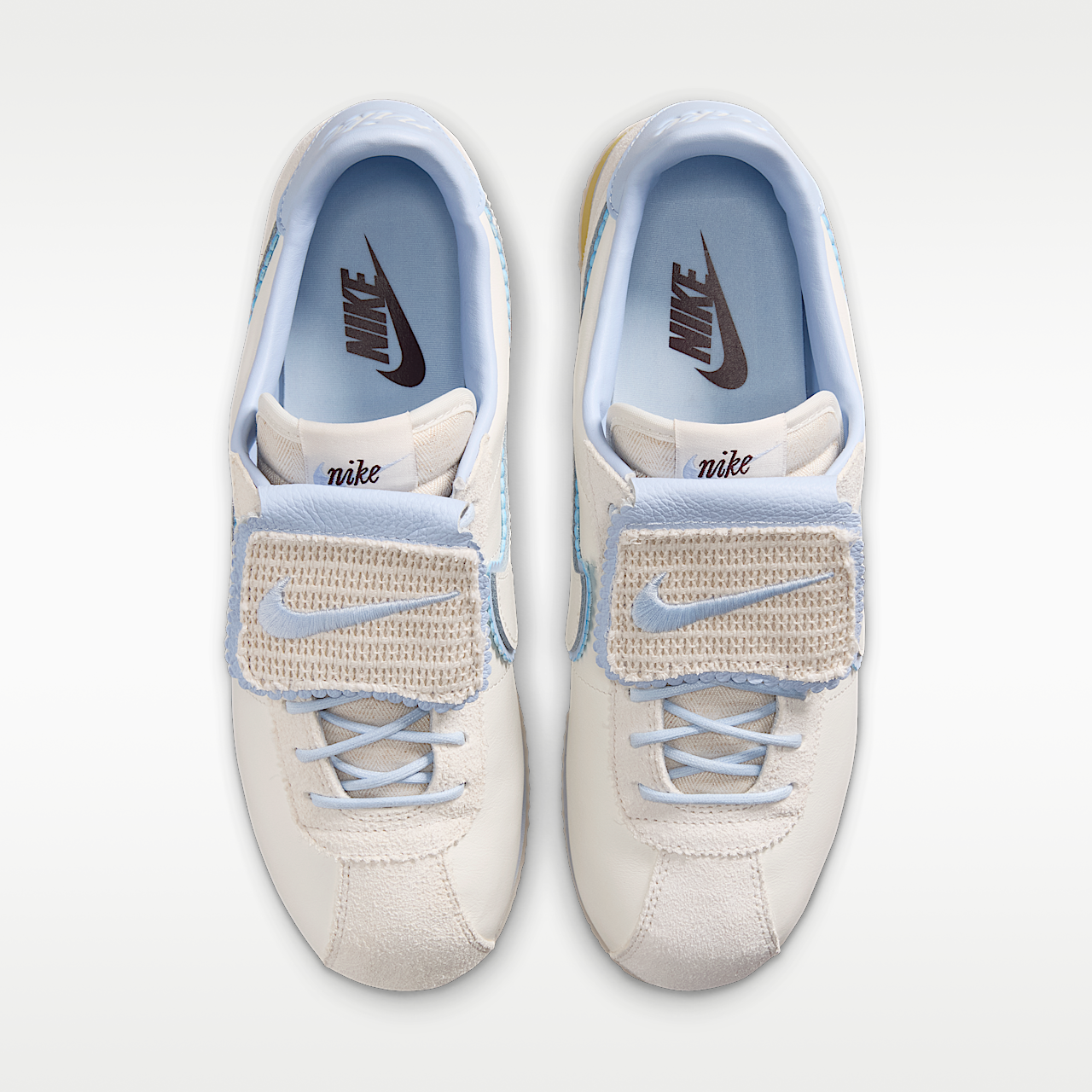 Nike Cortez sneaker Sail/Soft Yellow/Hydrogen Blue/Sail