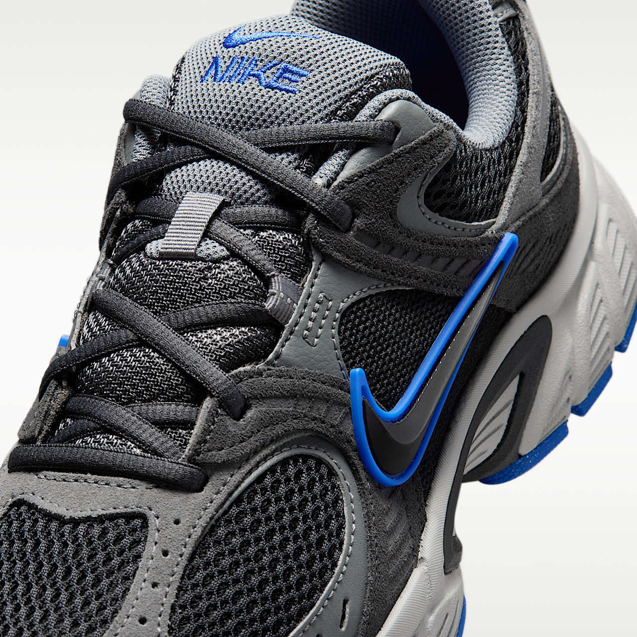 Nike  sneaker Smoke Grey/Anthracite/Racer Blue/Zwart