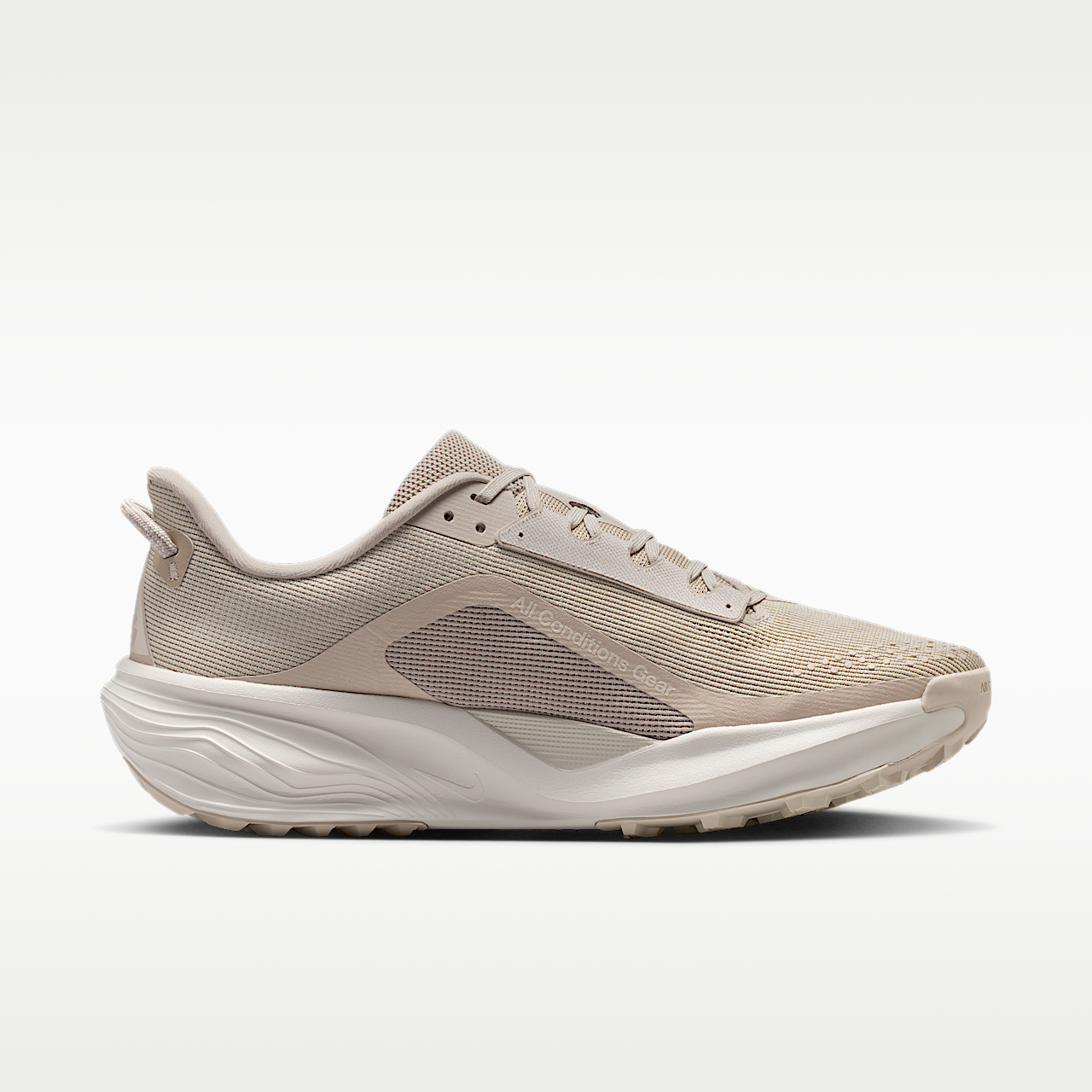 Nike ACG sneaker Cream II/Light Orewood Brown/Safety Orange/Cream II