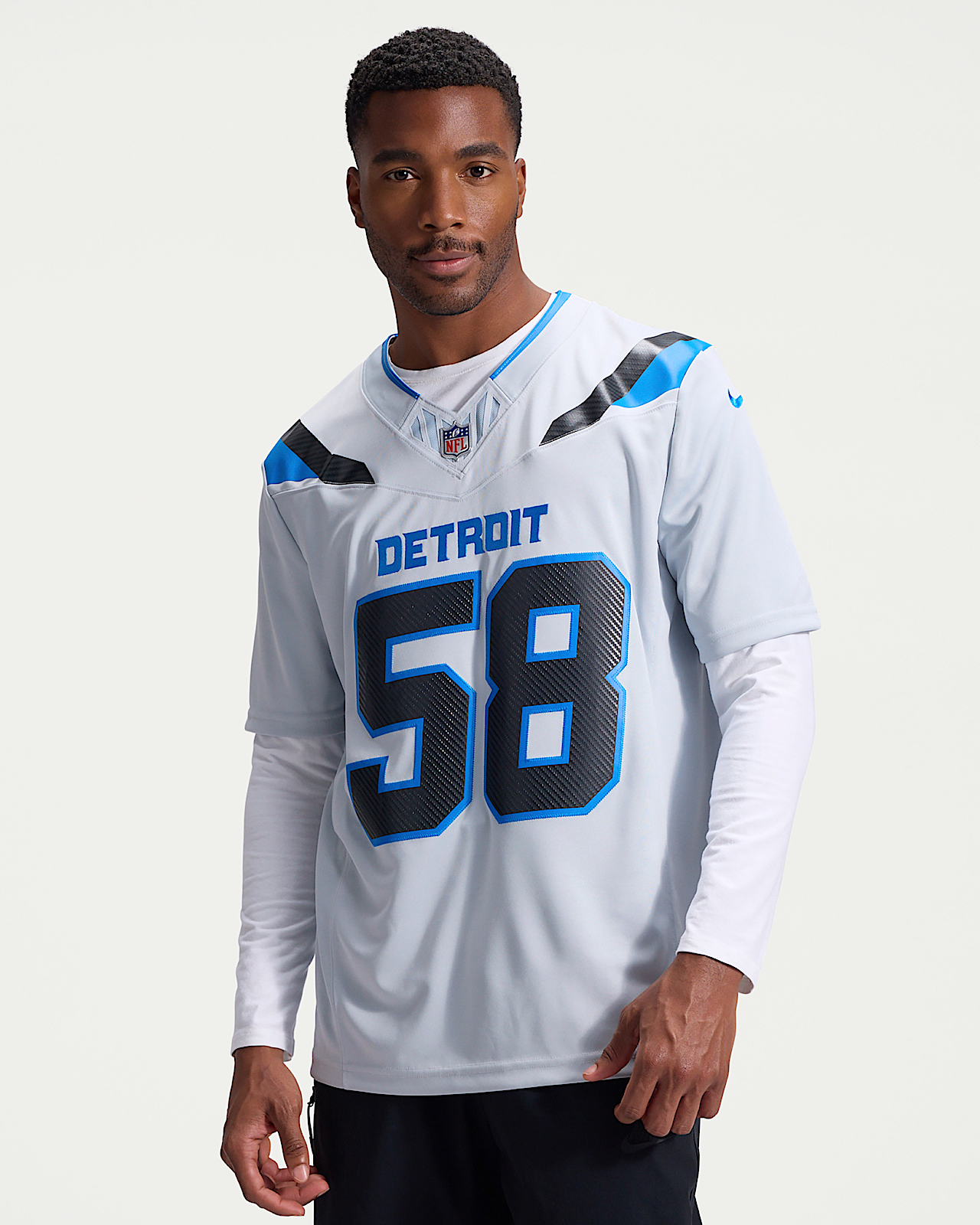 Мужские джерси Penei Sewell Detroit Lions Rivalries Collection Nike Dri-FIT NFL Limited Jersey