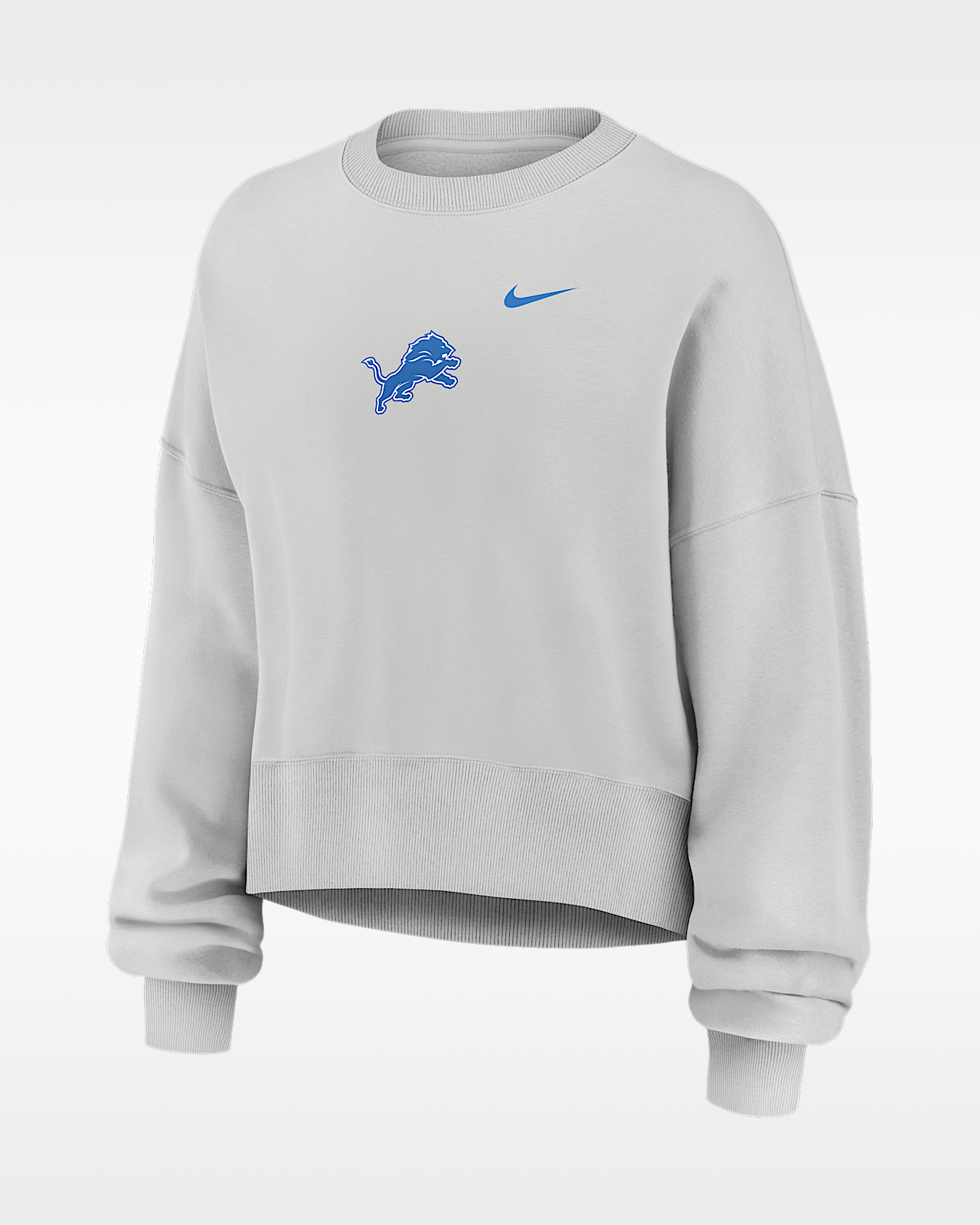 Женские  Detroit Lions Primetime Phoenix Nike NFL Oversized Pullover Crew