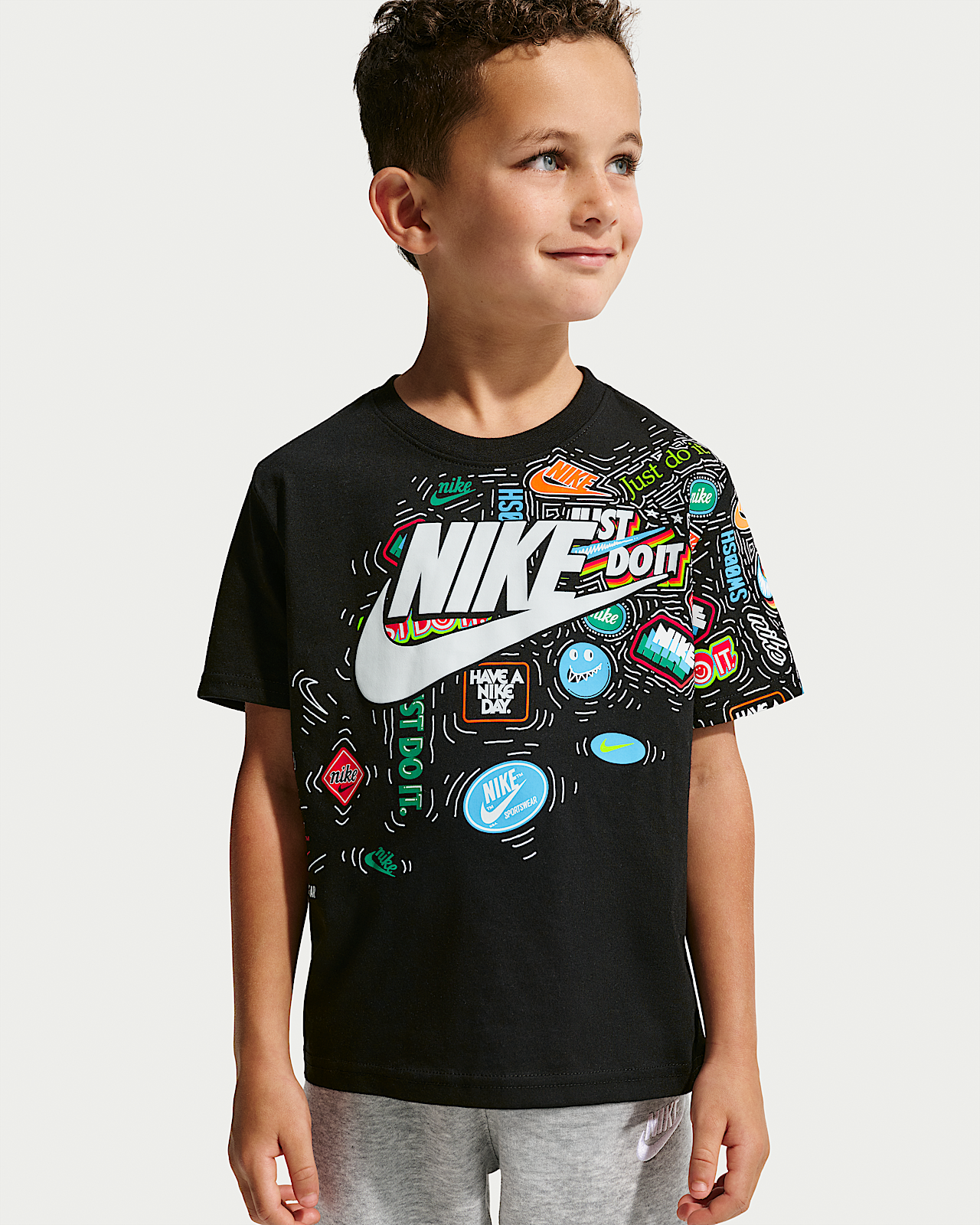 Детская футболка Nike Little Kids' Doodle Splash