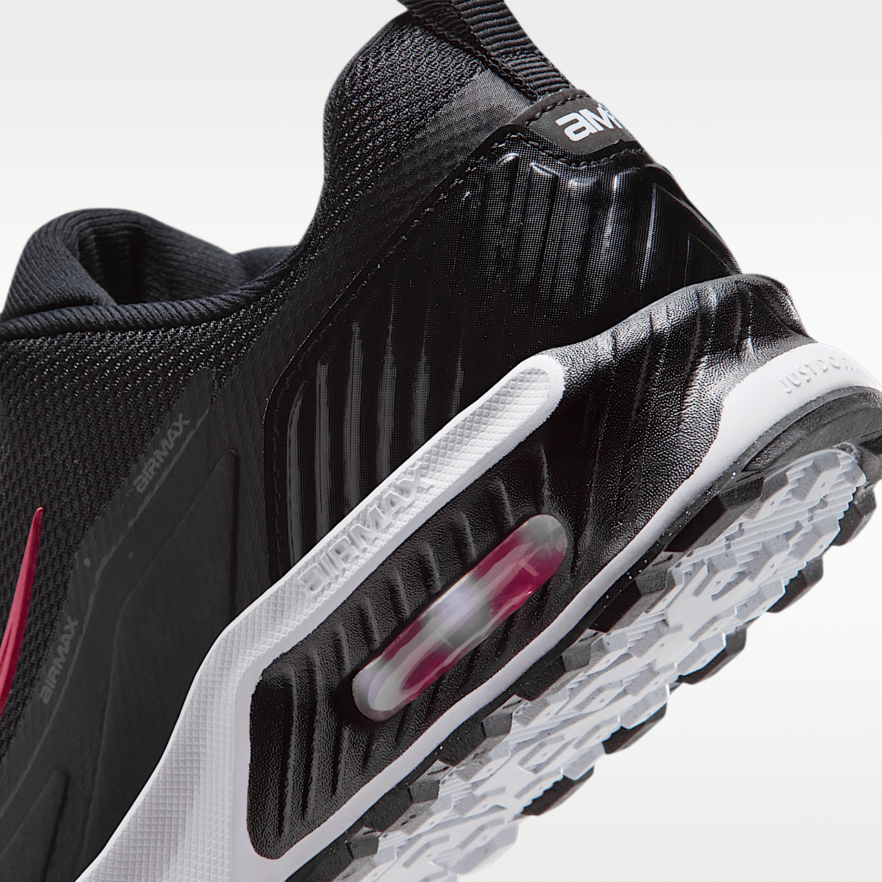 Nike Air Max sneaker Zwart/Wit/Anthracite/University Red