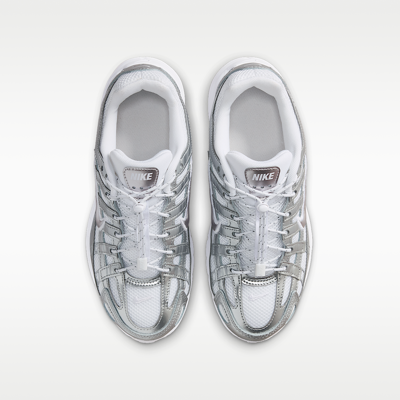 Nike P-6000 sneaker Wit/Metallic Silver/Vast Grey