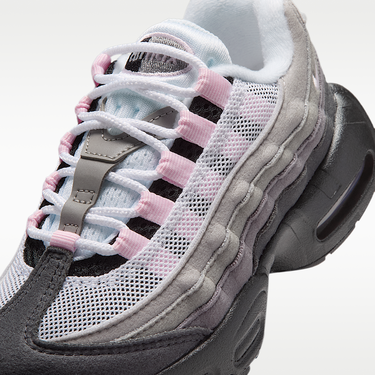 Nike Air Max sneaker Zwart/Wit/Medium Grey/Pink Foam