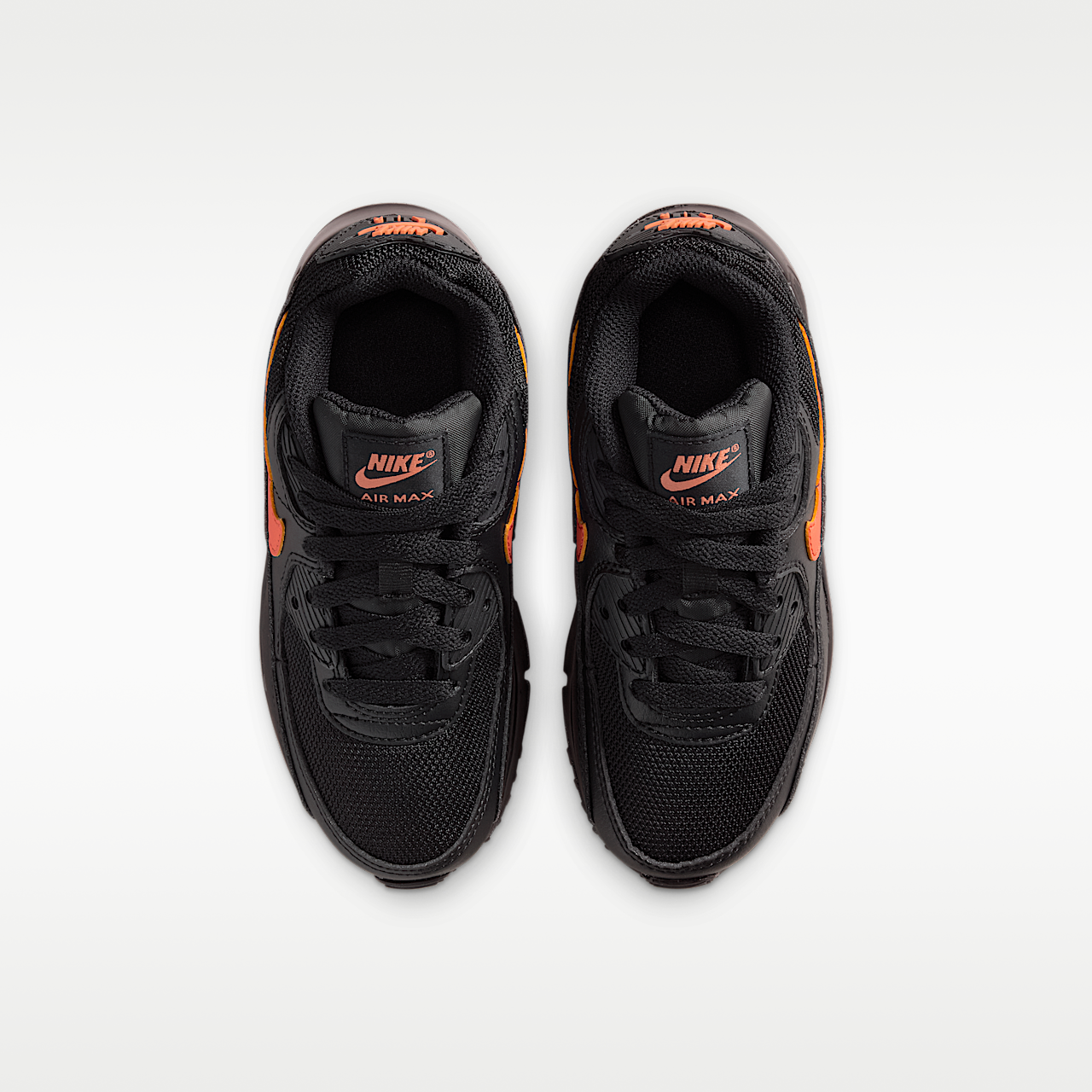 Nike Air Max sneaker Zwart/Turf Orange