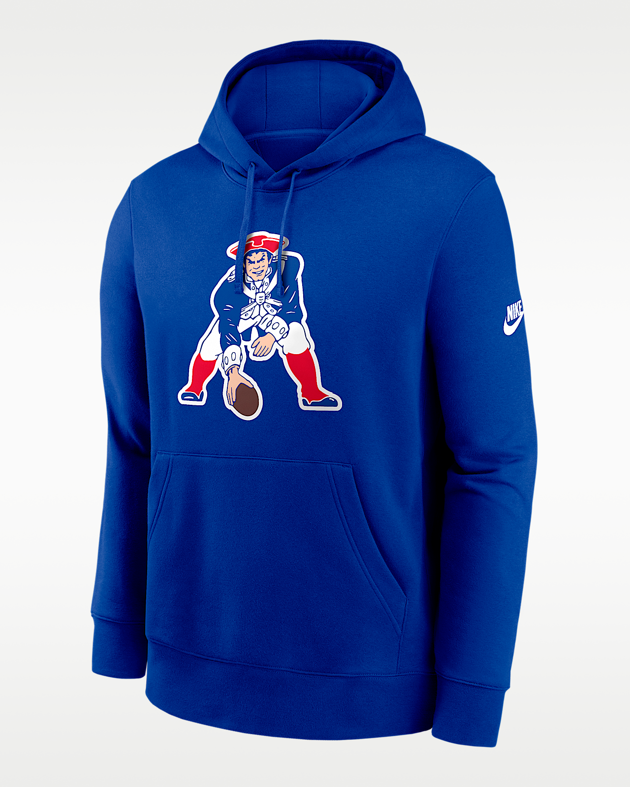 Мужское худи New England Patriots Club Logo Nike NFL Pullover Hoodie