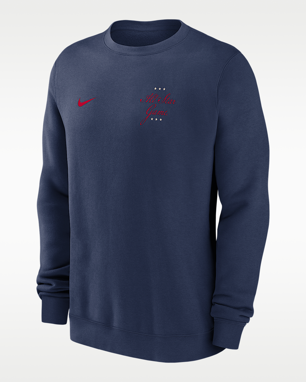 Мужские  2026 All-Star Game Two-Hit Slogan Nike MLB Pullover Crew