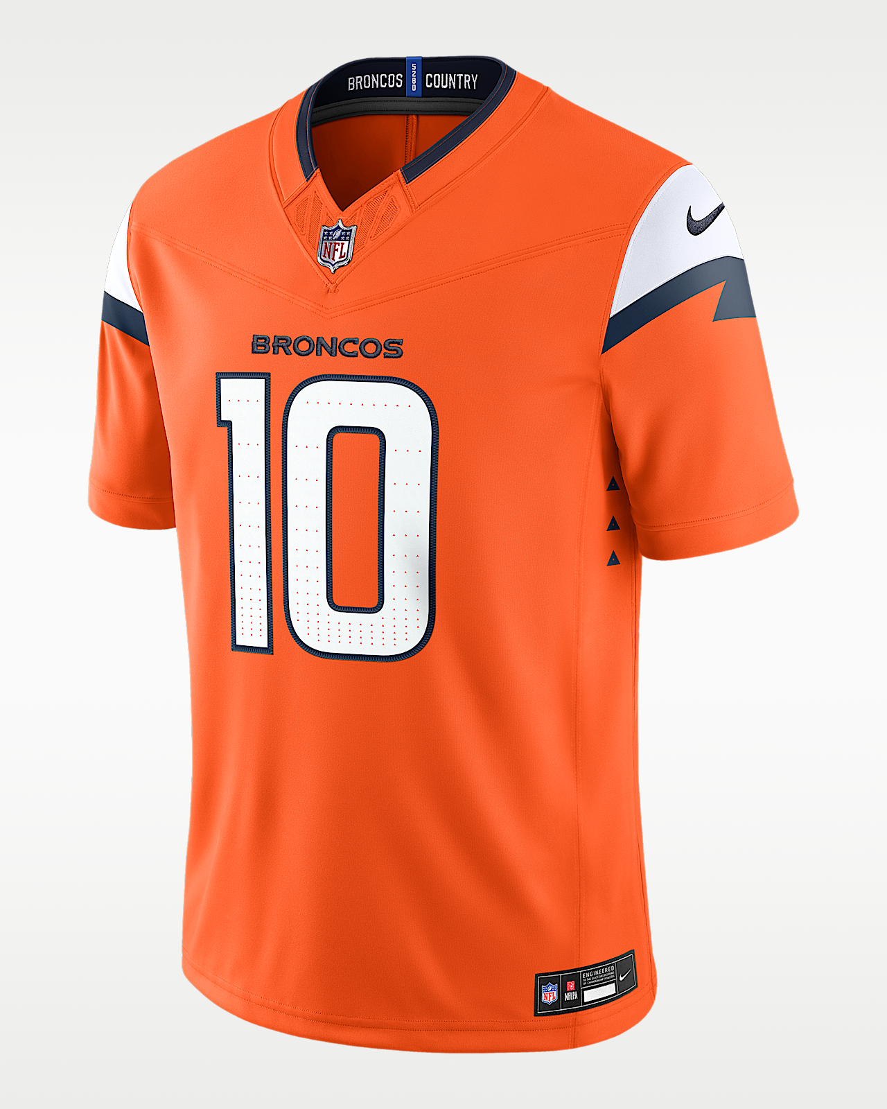 Мужские джерси Bo Nix Denver Broncos Nike Dri-FIT NFL Limited Jersey