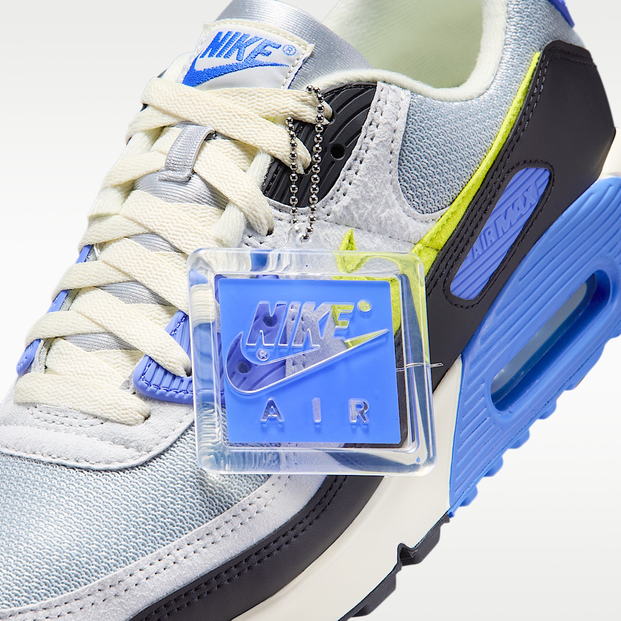 Nike Air Max sneaker Photon Dust/Light Smoke Grey/Zwart/Cyber