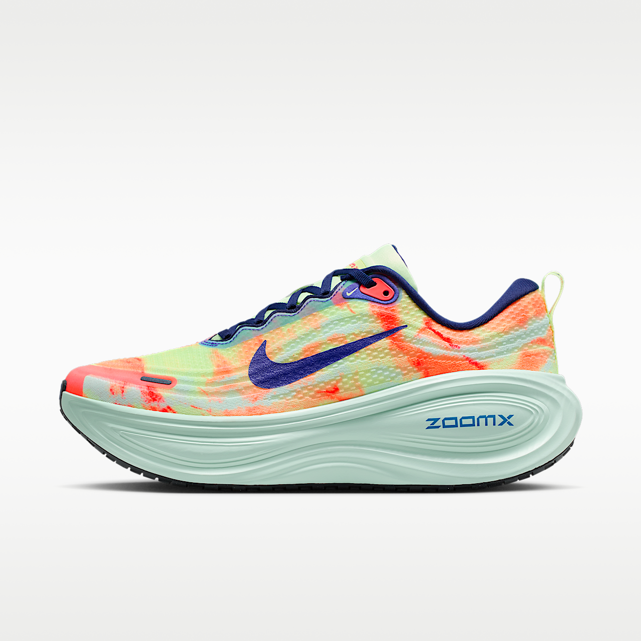 Nike Vomero sneaker Barely Volt/Hot Lava/Blue Void/Indigo Burst