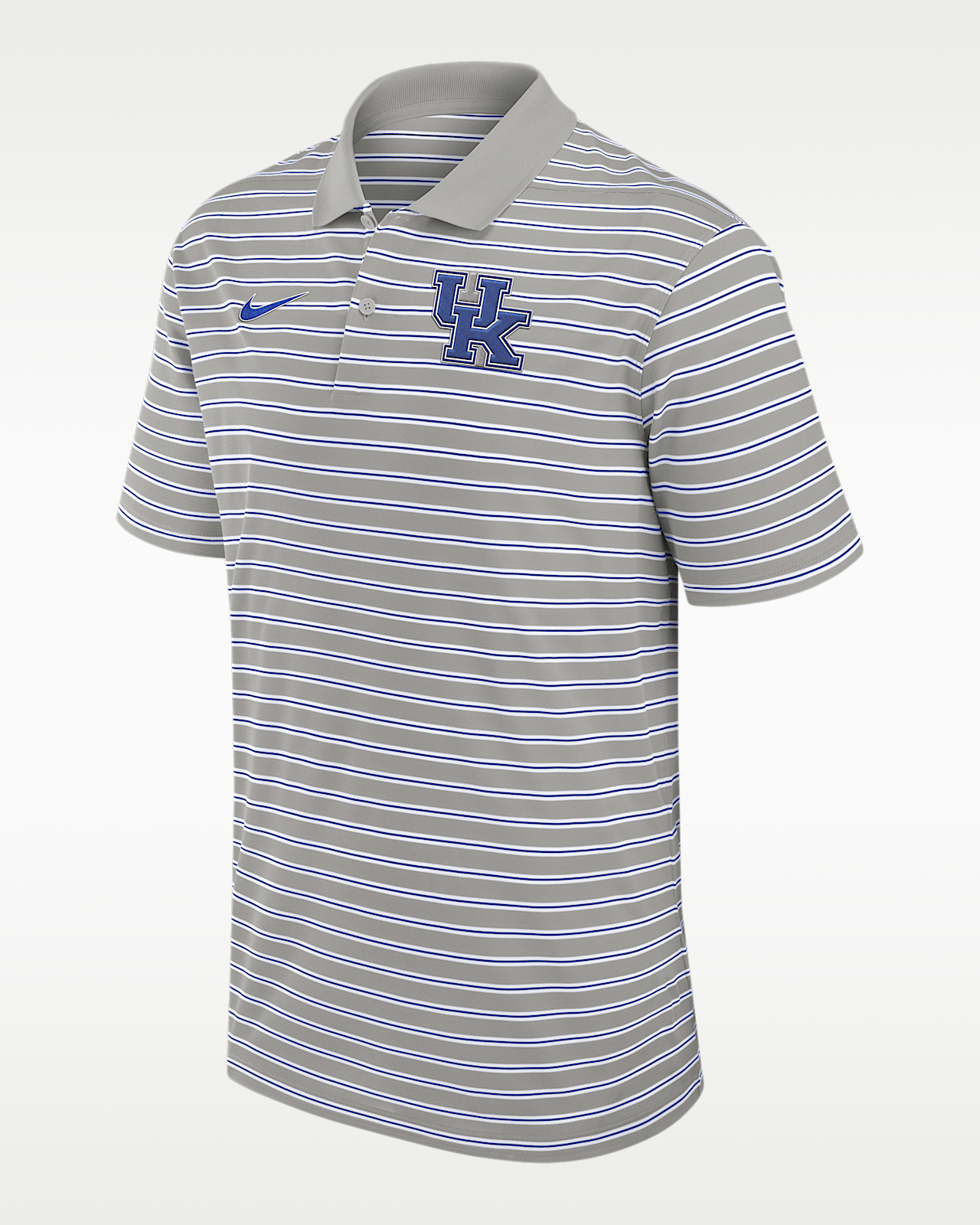 Мужские  Kentucky Wildcats Primetime Victory Striped Nike Dri-FIT College Polo