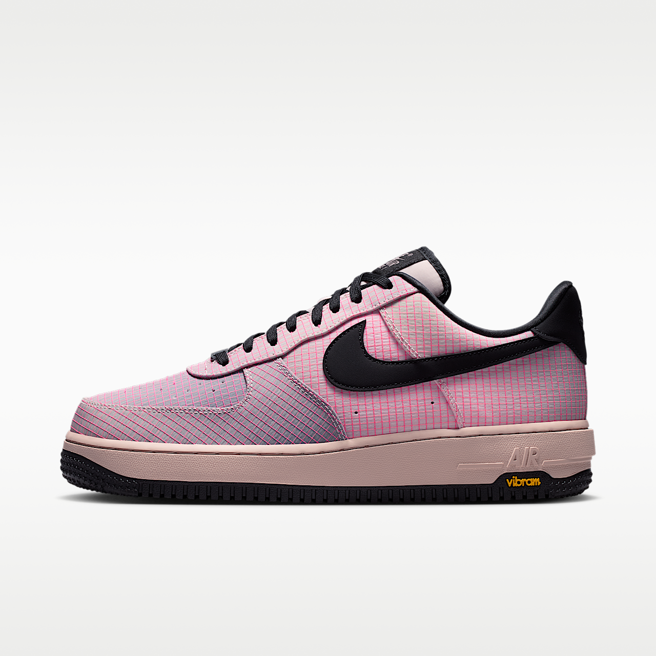 Nike  sneaker Silt Red/Light Violet Ore/Speed Yellow/Zwart