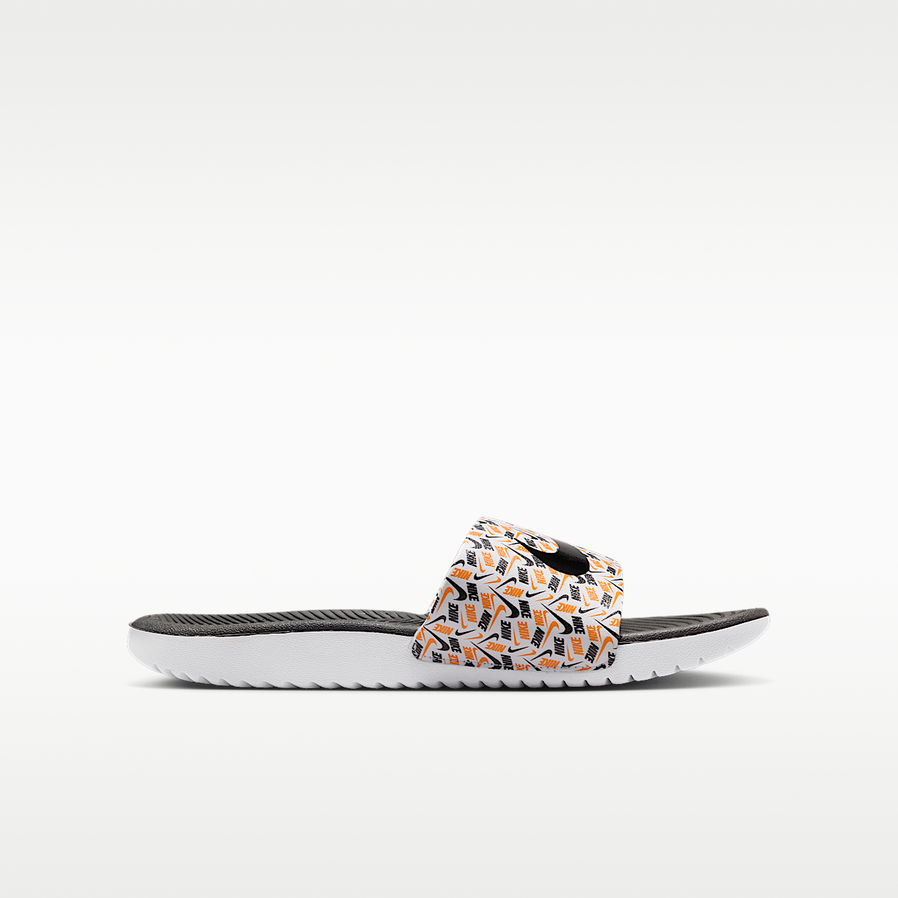 Nike  sneaker Wit/Total Orange/Zwart
