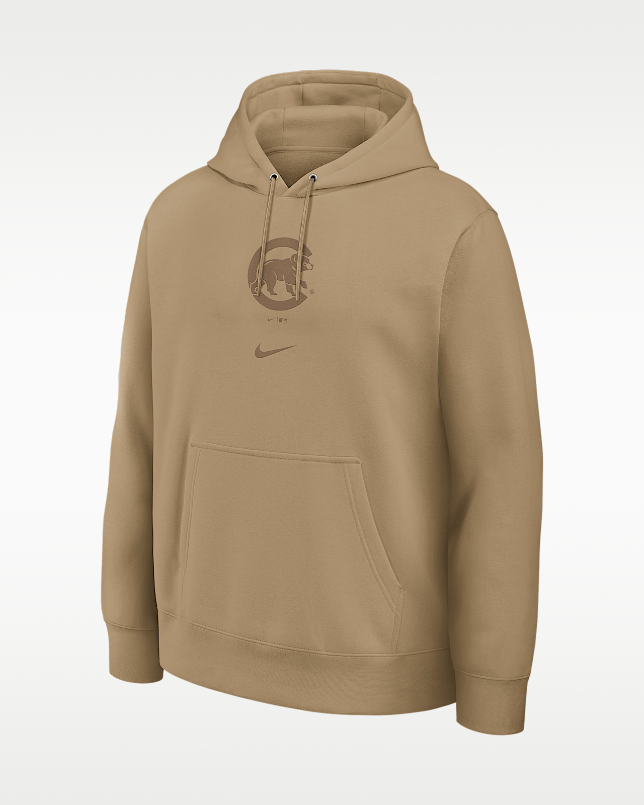 Мужское худи Chicago Cubs Washed Club Nike MLB Pullover Hoodie