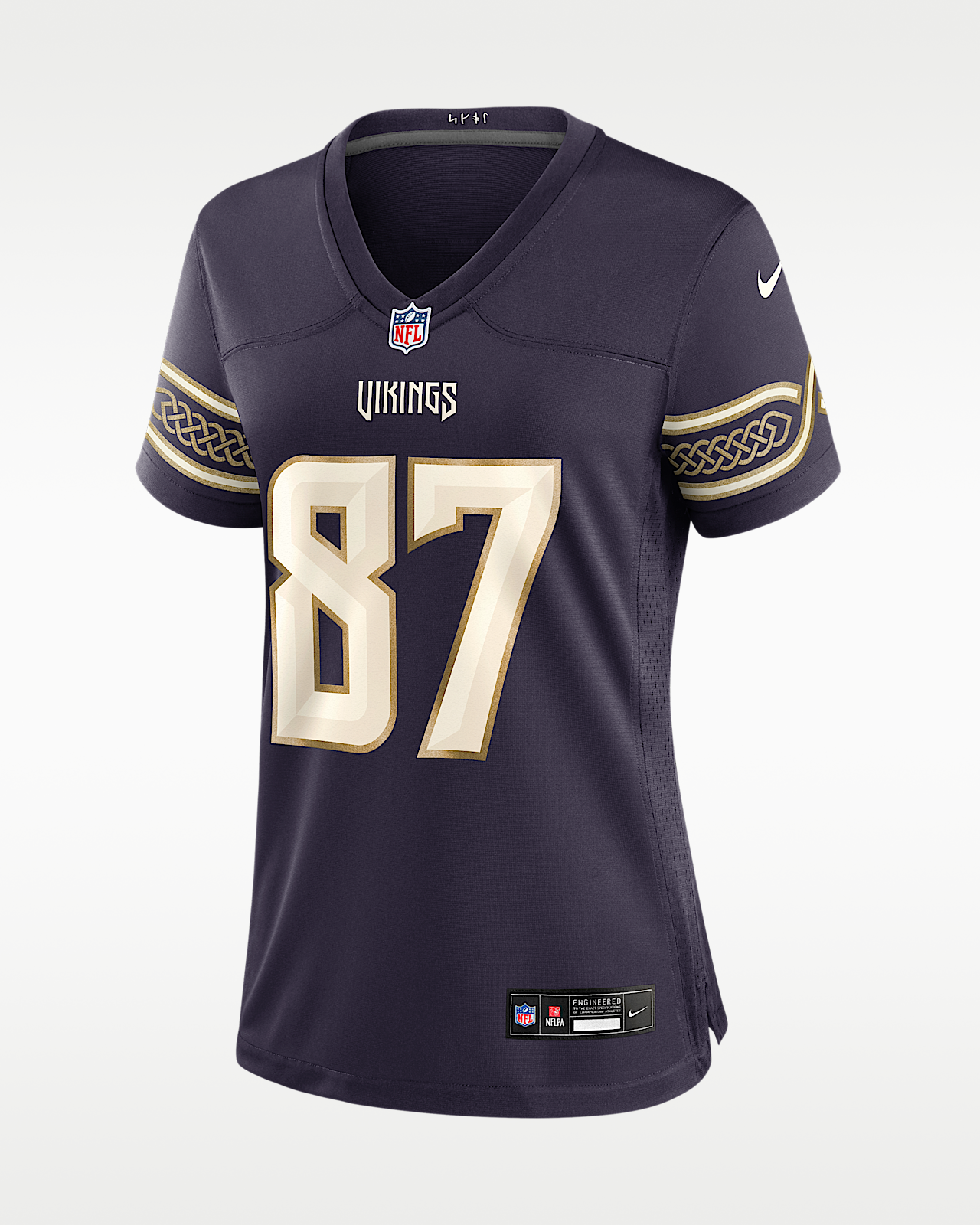 Женские джерси T.J. Hockenson Minnesota Vikings Rivalries Collection Nike NFL Game Jersey