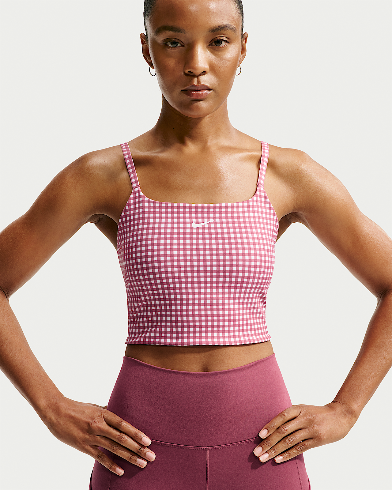 Женские  Nike One Light-Support Padded Longline Sports Bra