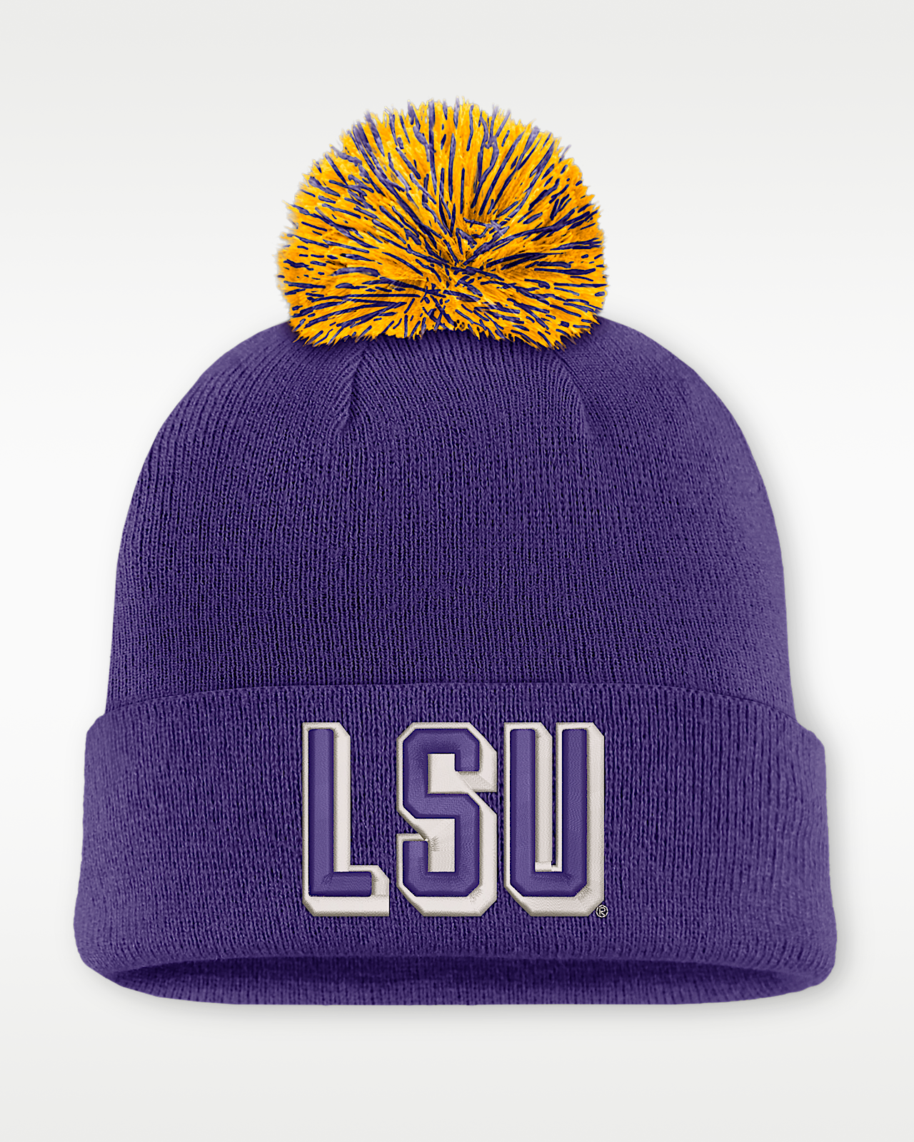 Женские  LSU Peak Nike College Cuffed Beanie