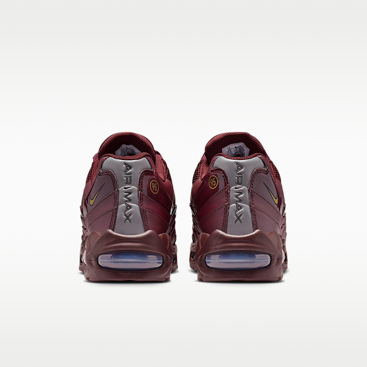 Nike Air Max sneaker Burgundy Crush/Zwart/Metallic Silver/Metallic Gold