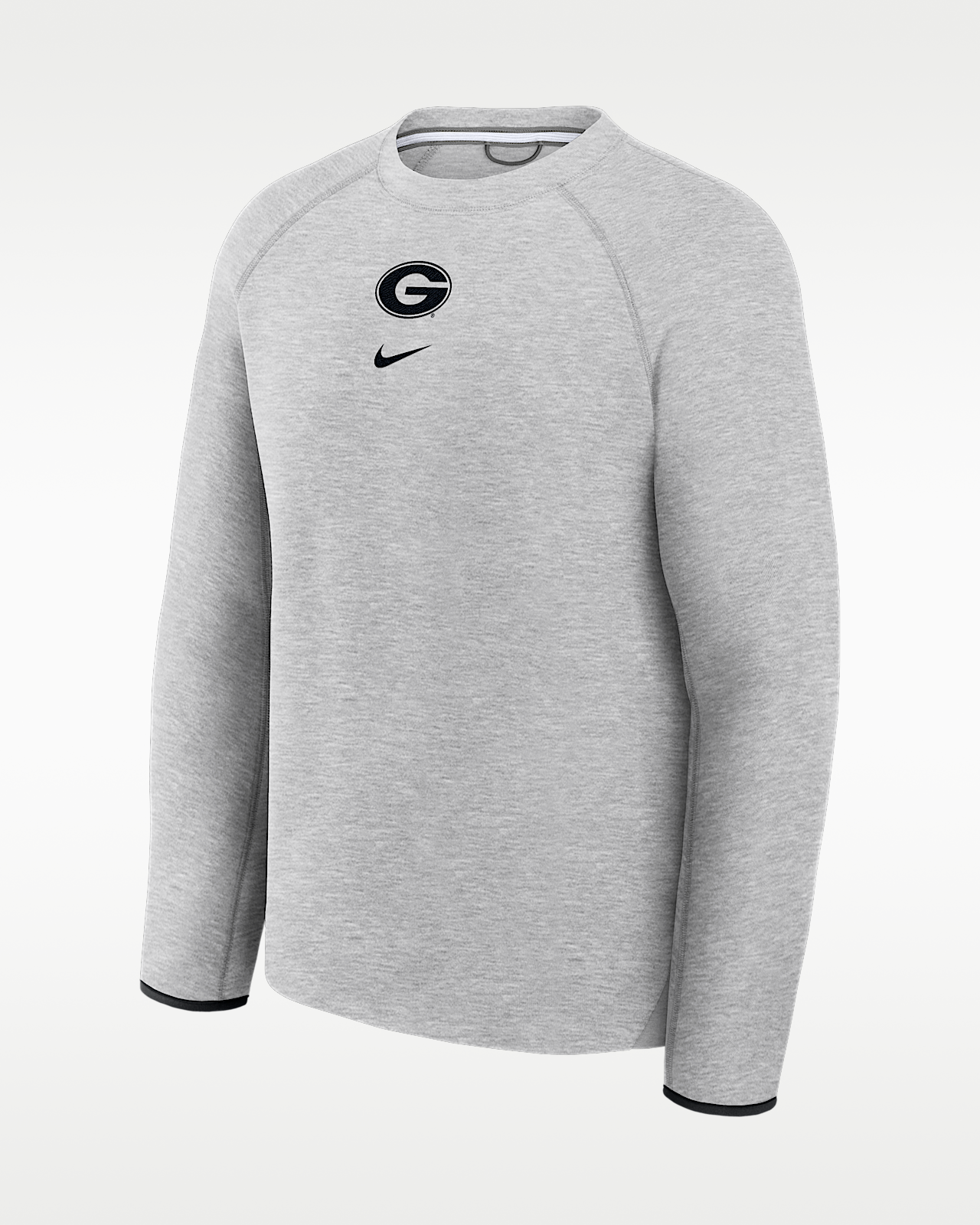 Мужские  Georgia Tech Fleece Nike College Pullover Crew