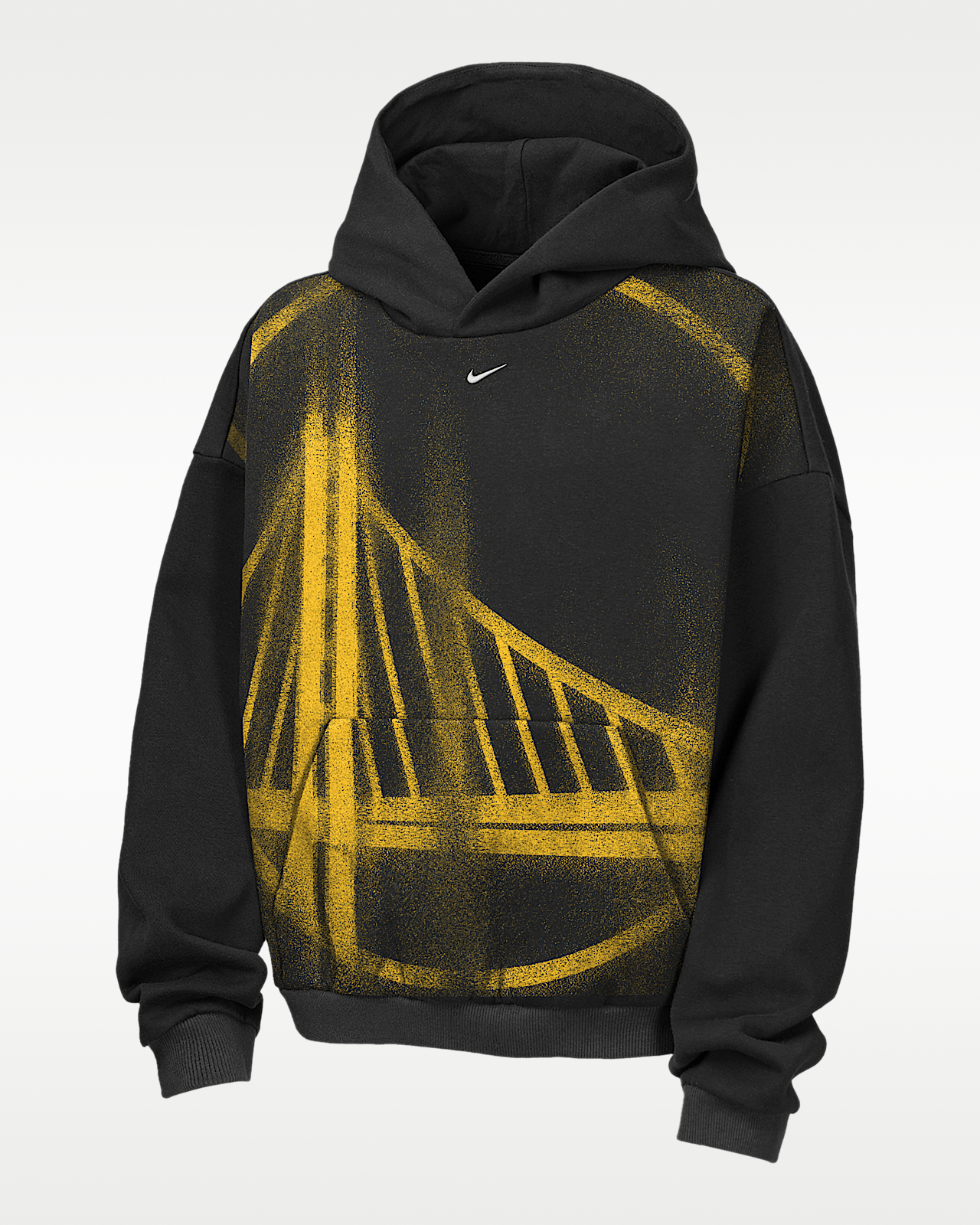 Детское худи Golden State Warriors Big Kids' Nike Basketball Hoodie для баскетбола