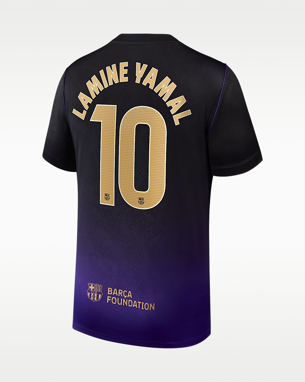 Мужские джерси Lamine Yamal 2026/27 Stadium Away Kobe Nike Dri-FIT Soccer Jersey