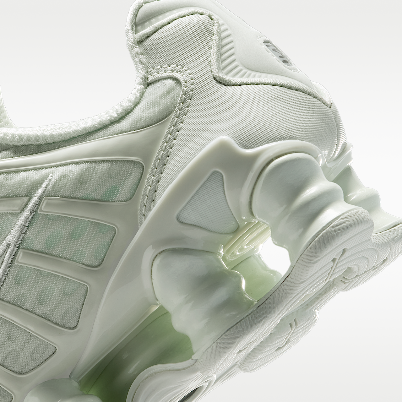 Nike Nike Shox sneaker Spruce Aura/Light Silver/Metallic Silver/Spruce Aura