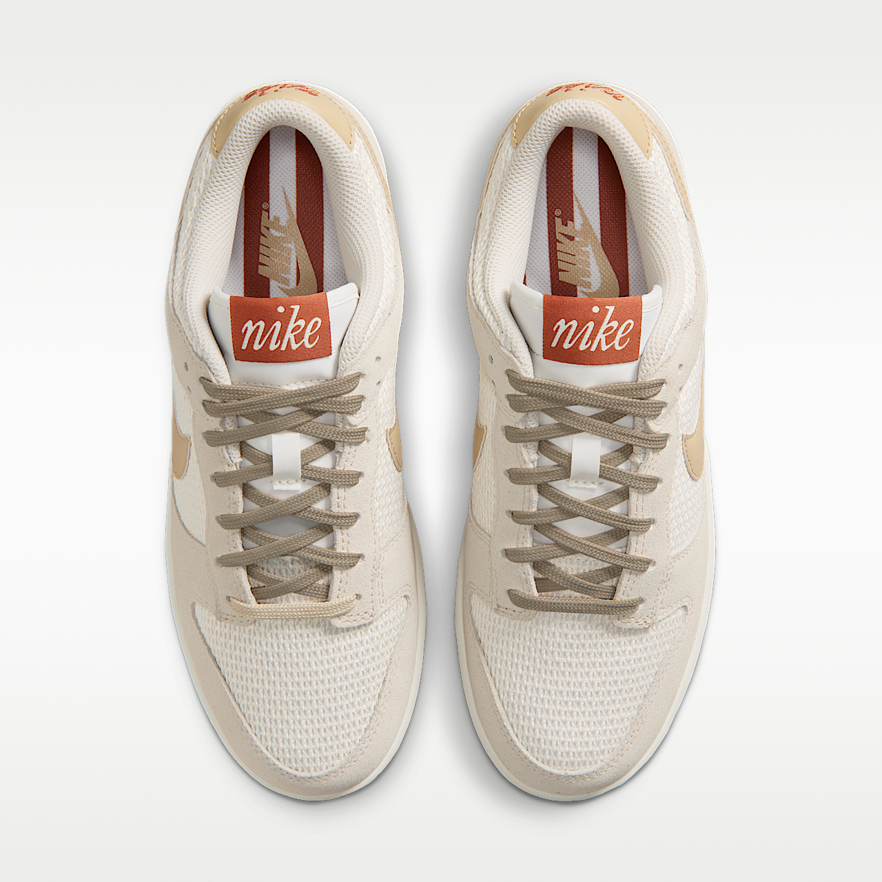 Nike Dunk Low sneaker Sail/Light Orewood Brown/Sail/Linen