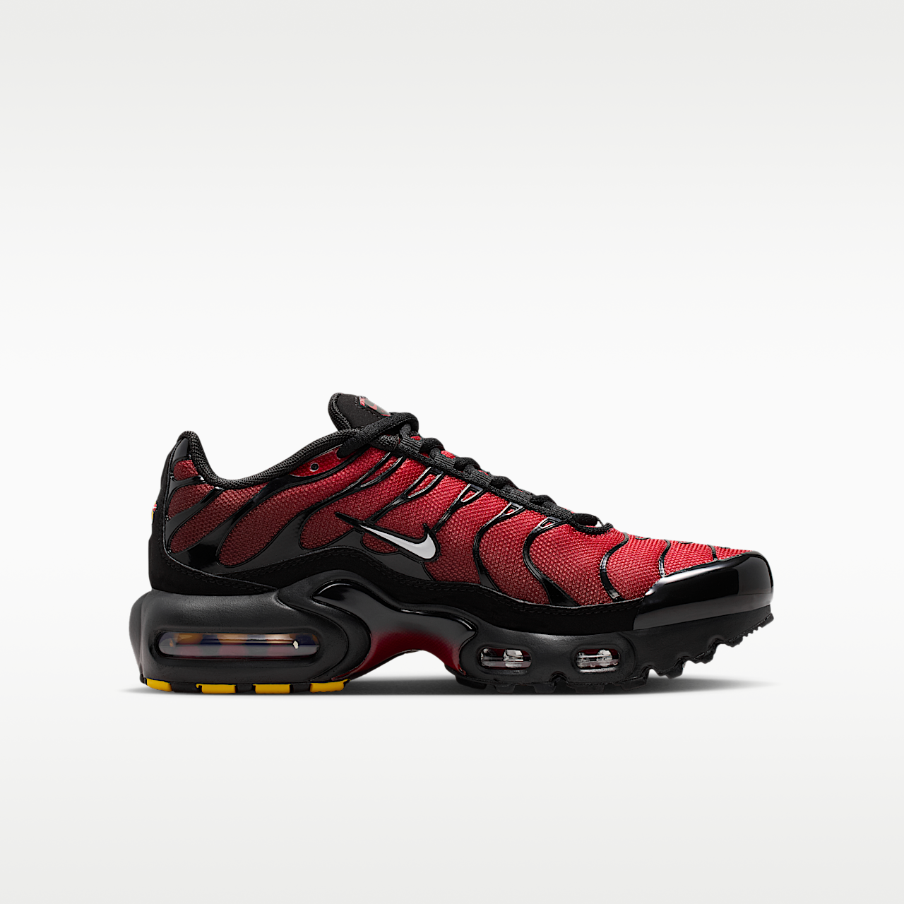 Nike Air Max Plus sneaker Tough Red/Zwart/Mystic Dates/Grey Fog