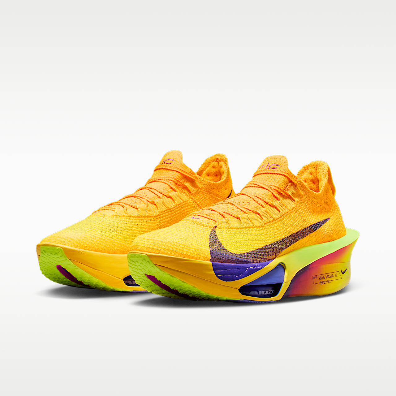 Nike  sneaker Laser Orange/Citron Pulse/Volt Ice/Indigo Burst