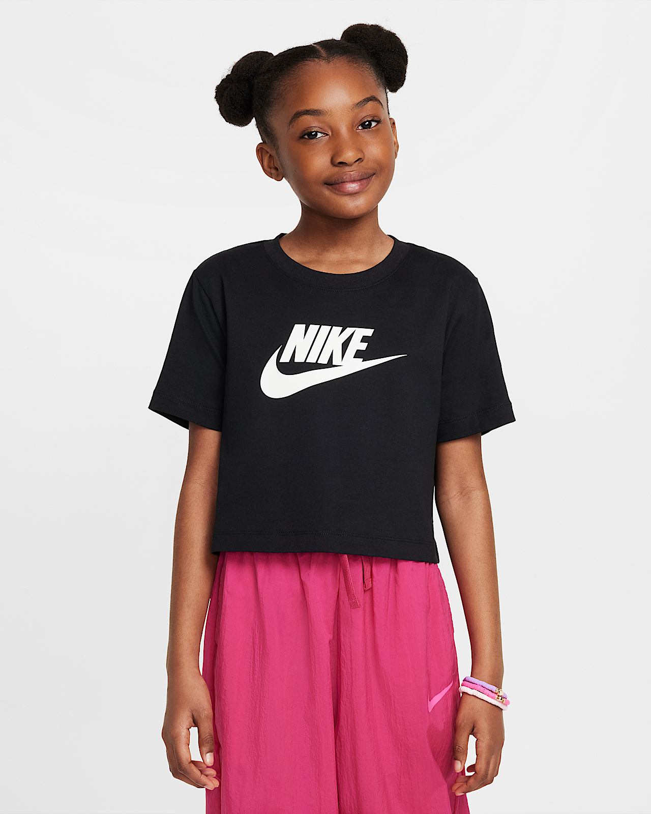 Детская футболка Nike Sportswear Big Kids' (Girls') Cropped