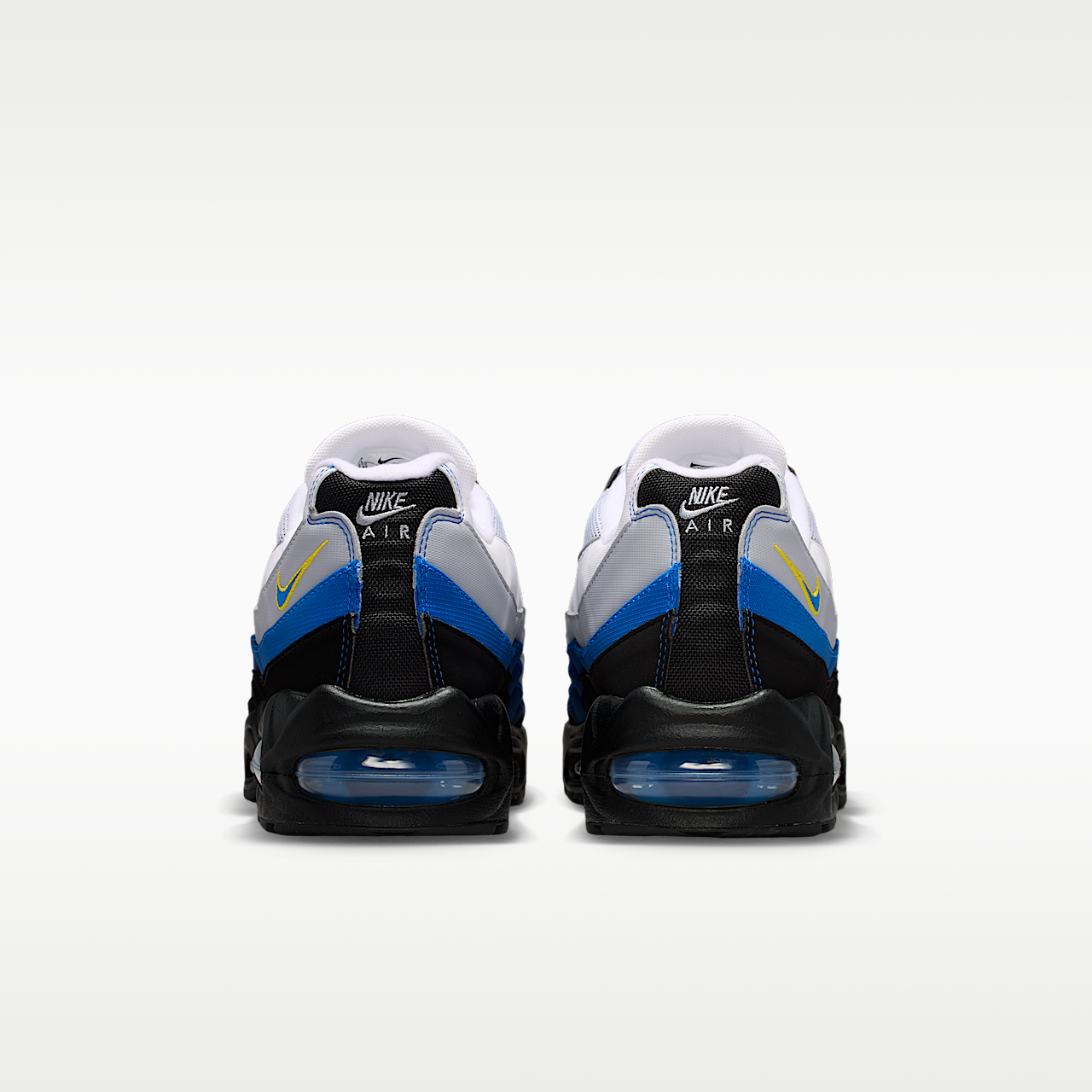 Nike Air Max sneaker Wit/Zwart/Reflect Silver/Royal Blue