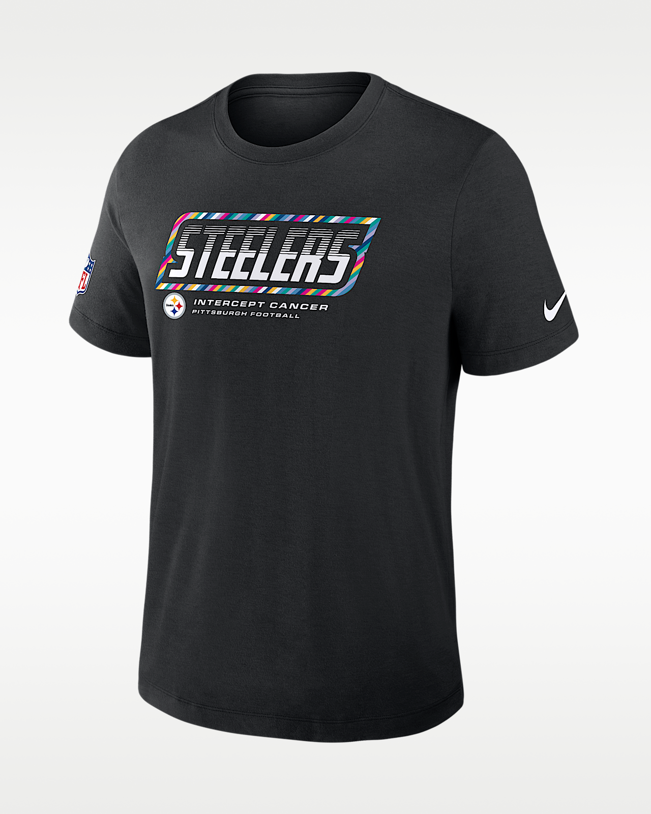 Мужская футболка Pittsburgh Steelers Crucial Catch Sideline Nike Dri-FIT NFL