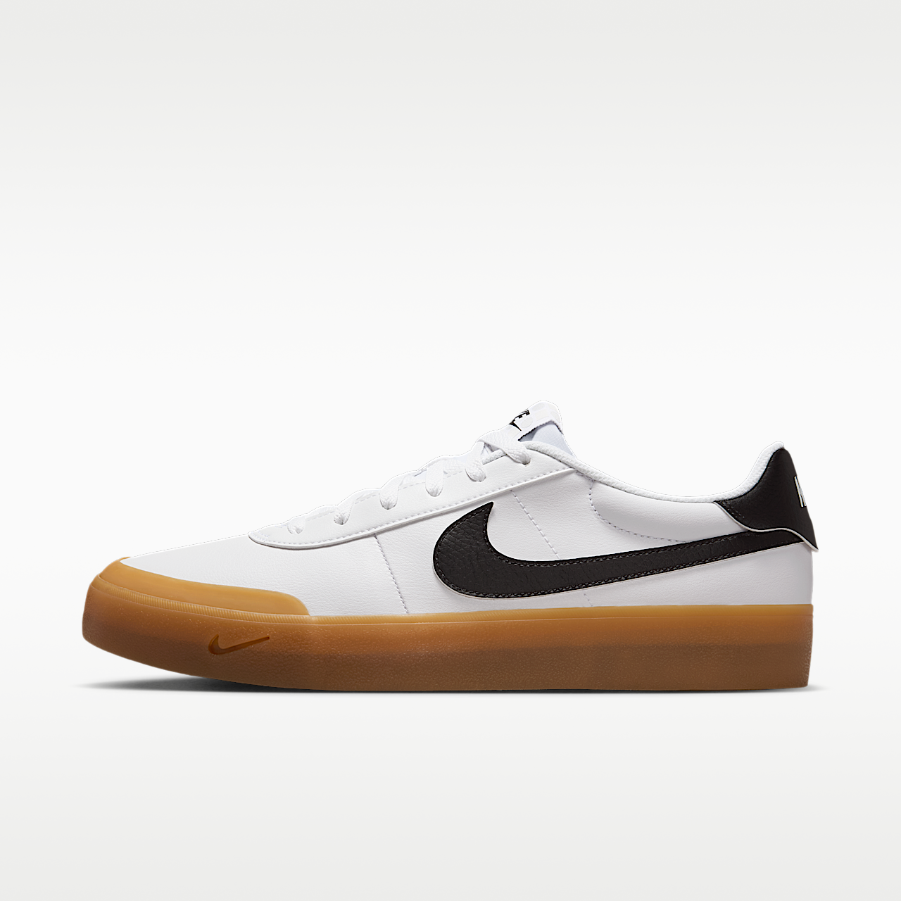 Nike Court Shot (White/Gum Light Brown/Black)