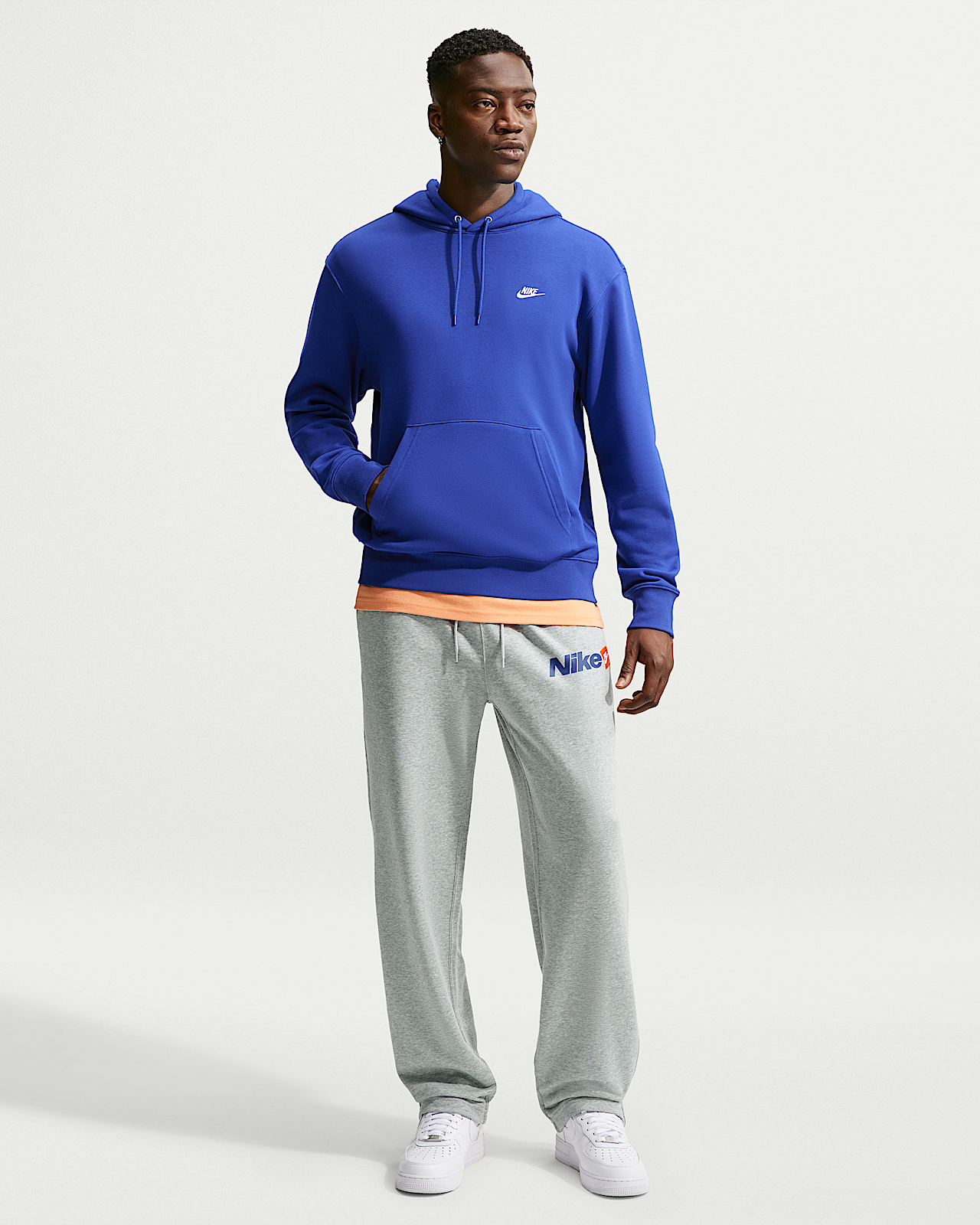 Мужские  Nike Sportswear Club Open-Hem French Terry Pants
